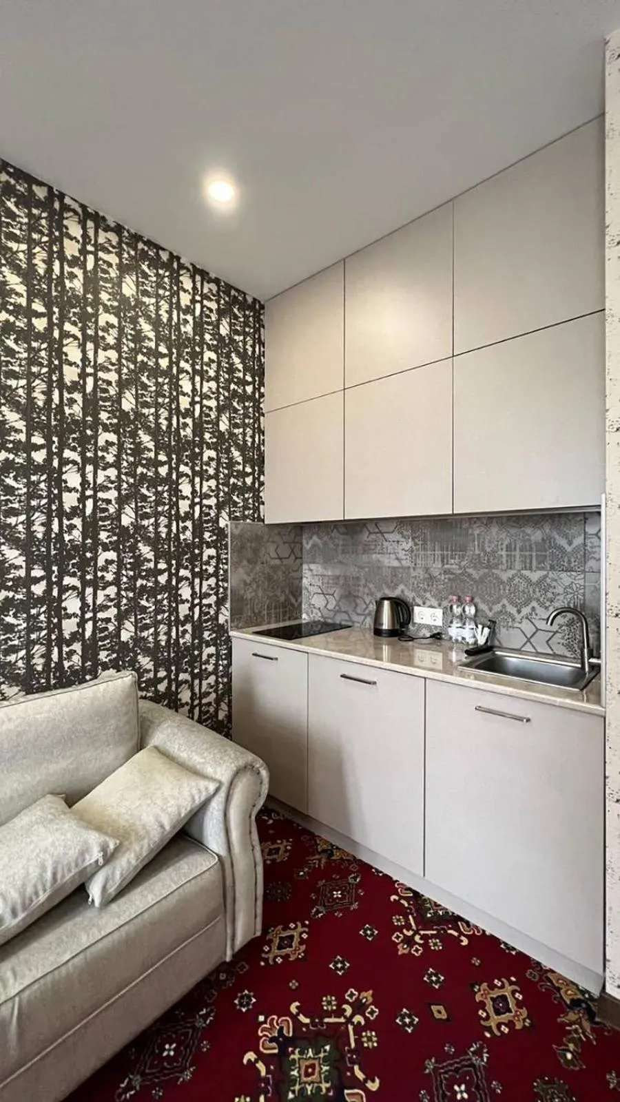 kitchen, Kitchen/Kitchenette in Marmenio Hotel