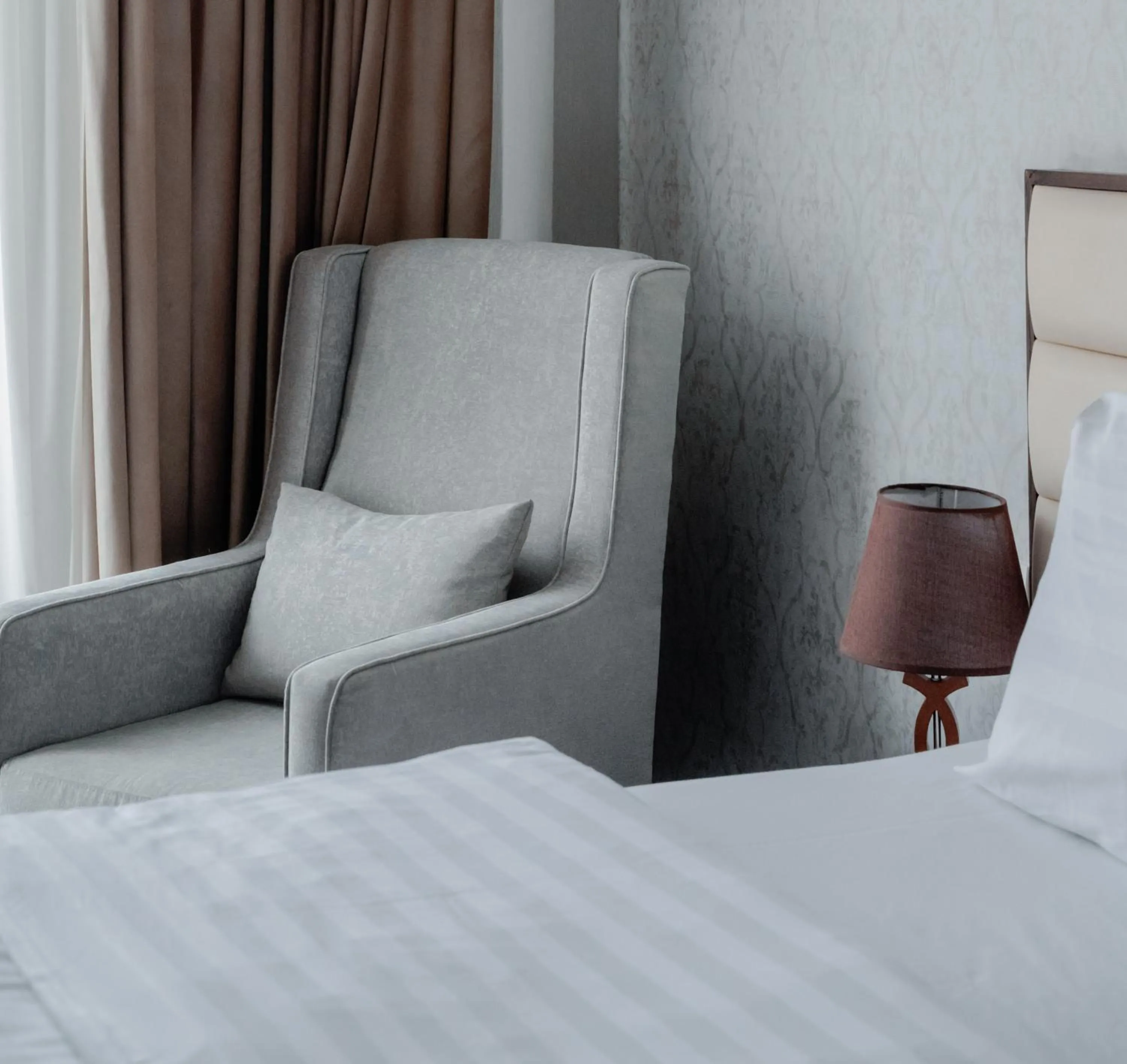 Bed in Sota Metekhi Hotel Tbilisi