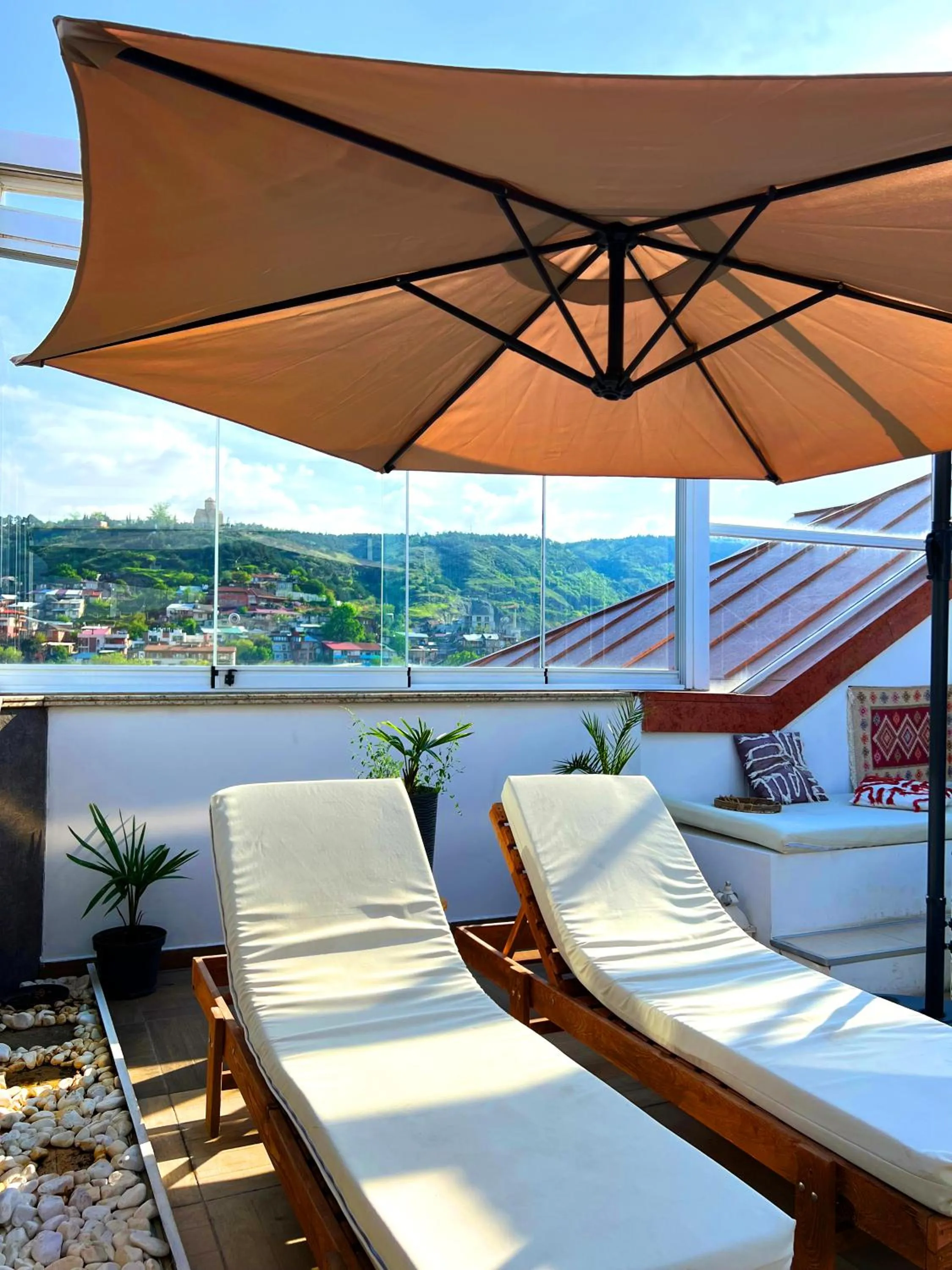 Balcony/Terrace in Marmenio Hotel