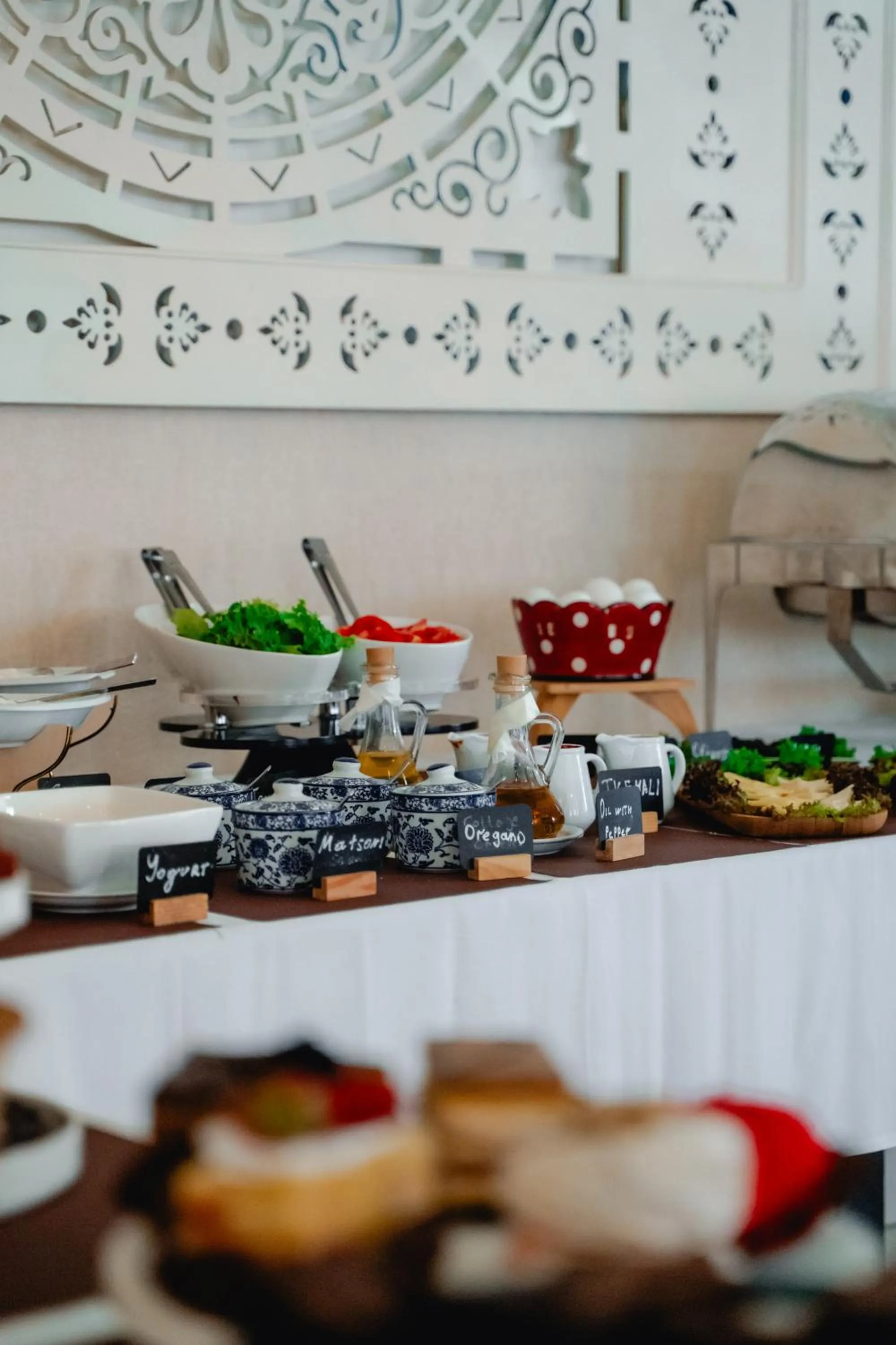 Buffet breakfast in Sota Metekhi Hotel Tbilisi