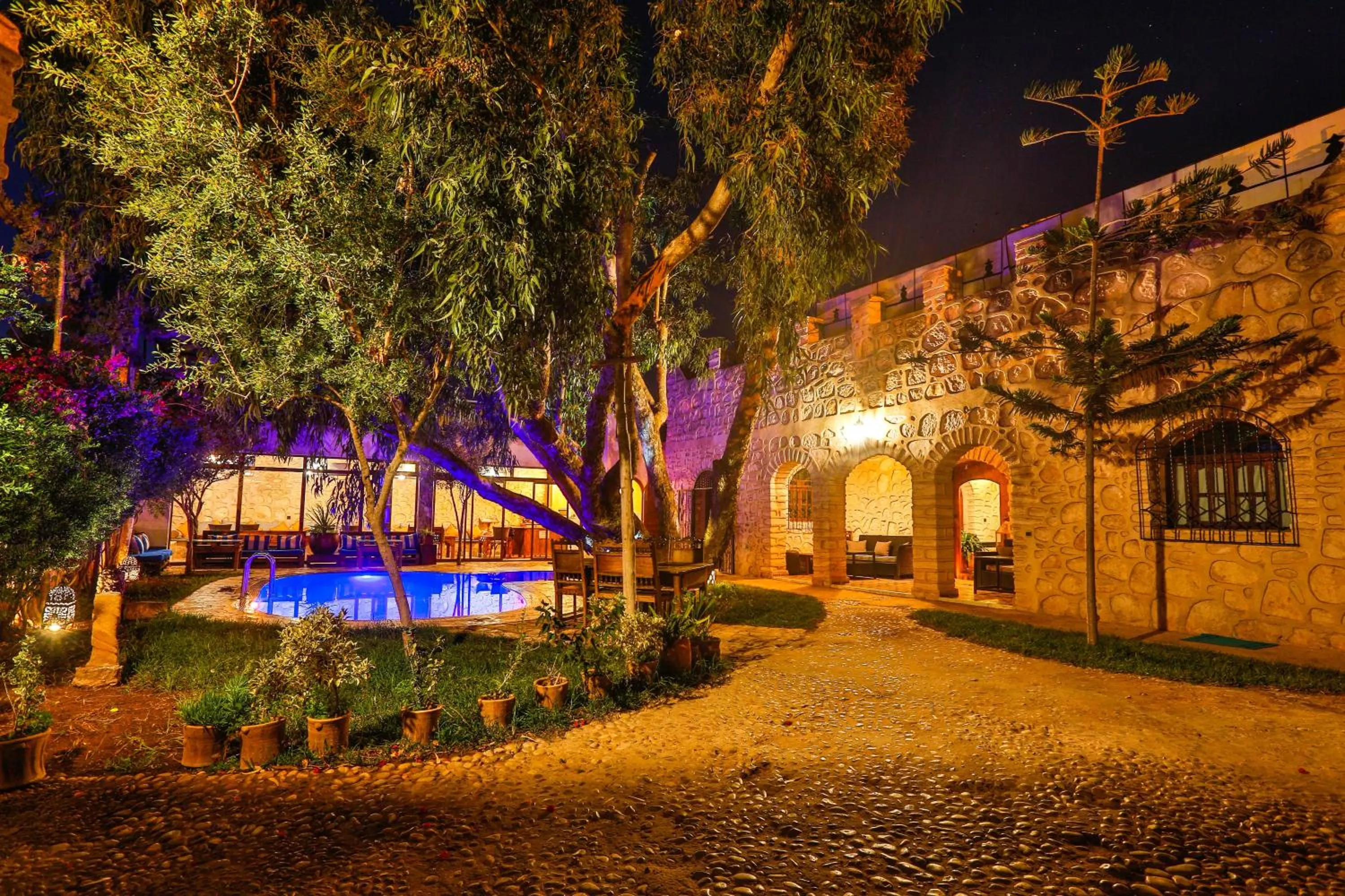 Swimming pool in DAR ETTO Riad & Spa