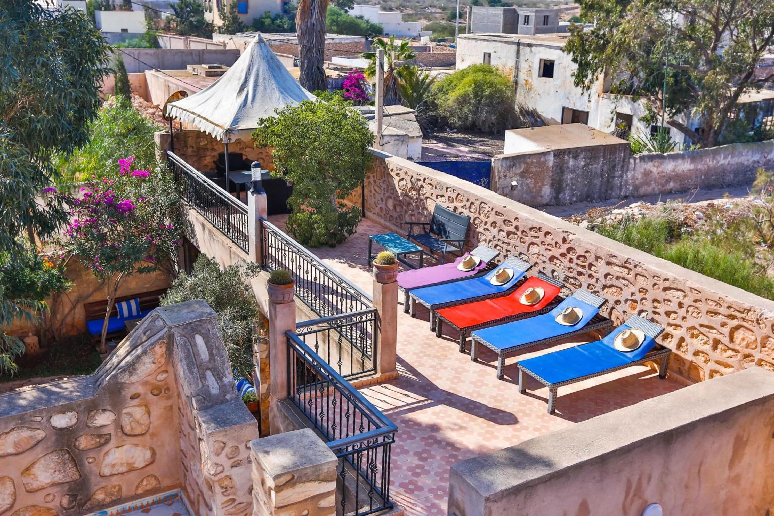 Balcony/Terrace in DAR ETTO Riad & Spa