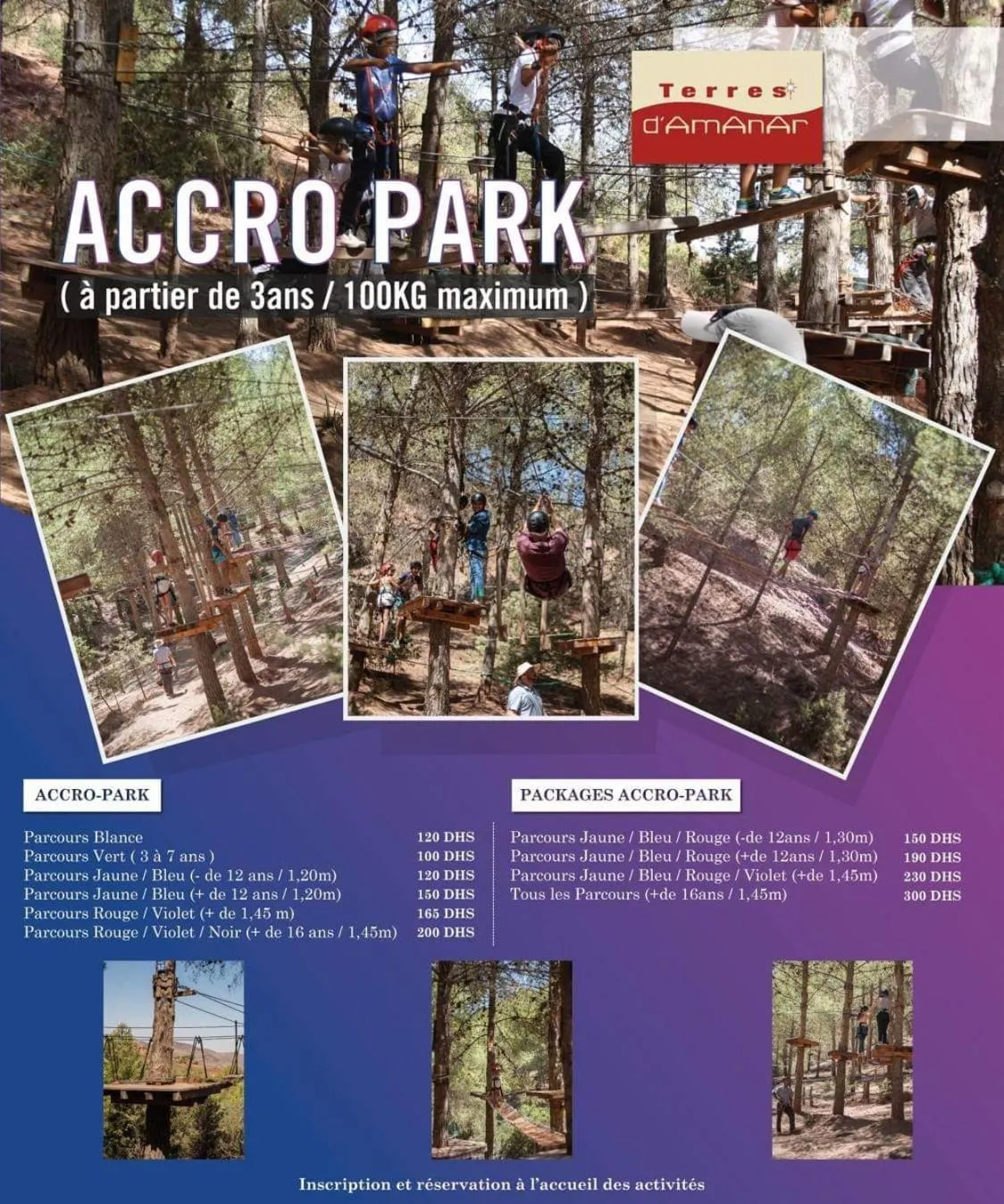 Children play ground in Terres d'Amanar