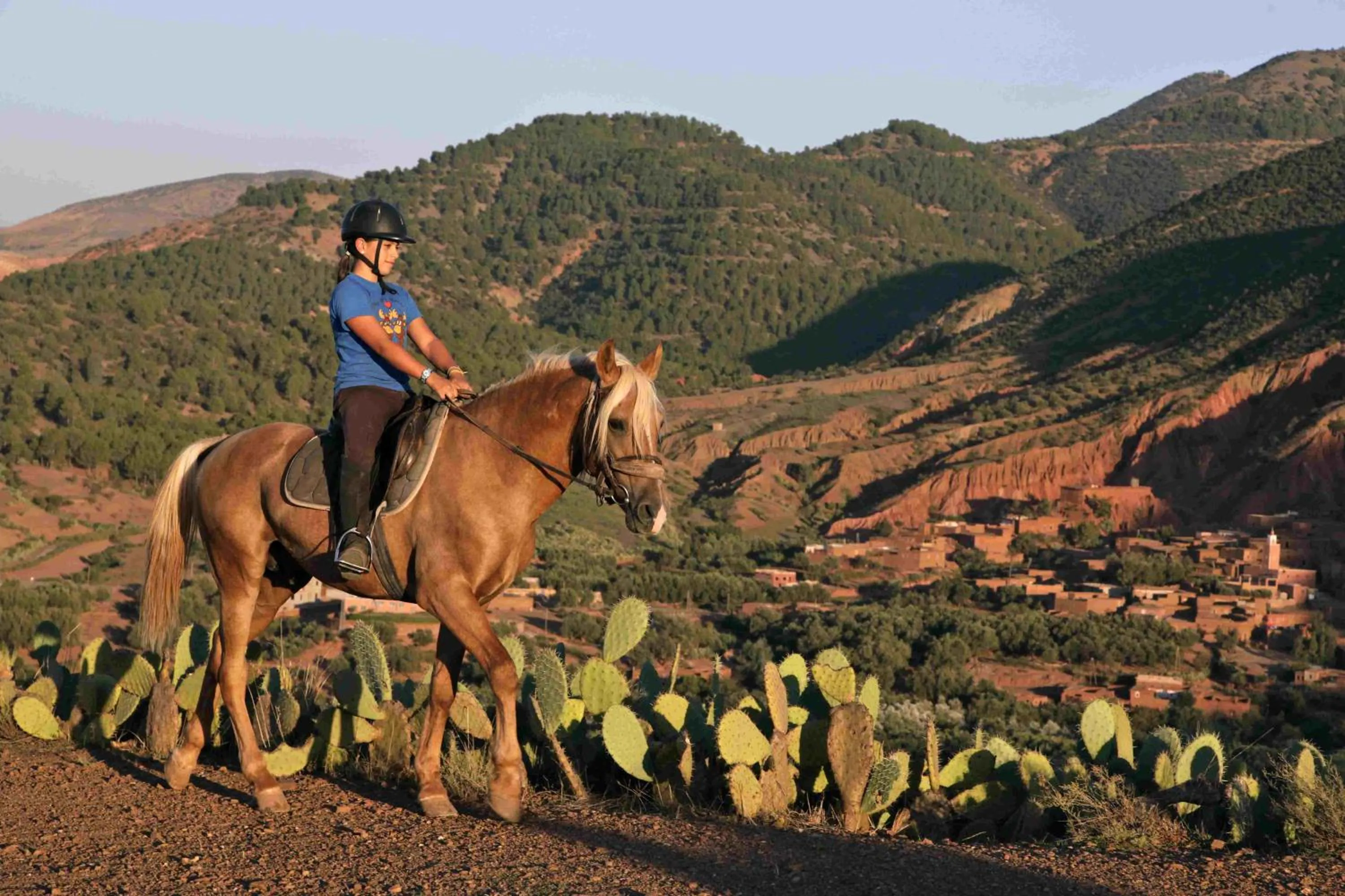 Horse-riding in Terres d'Amanar