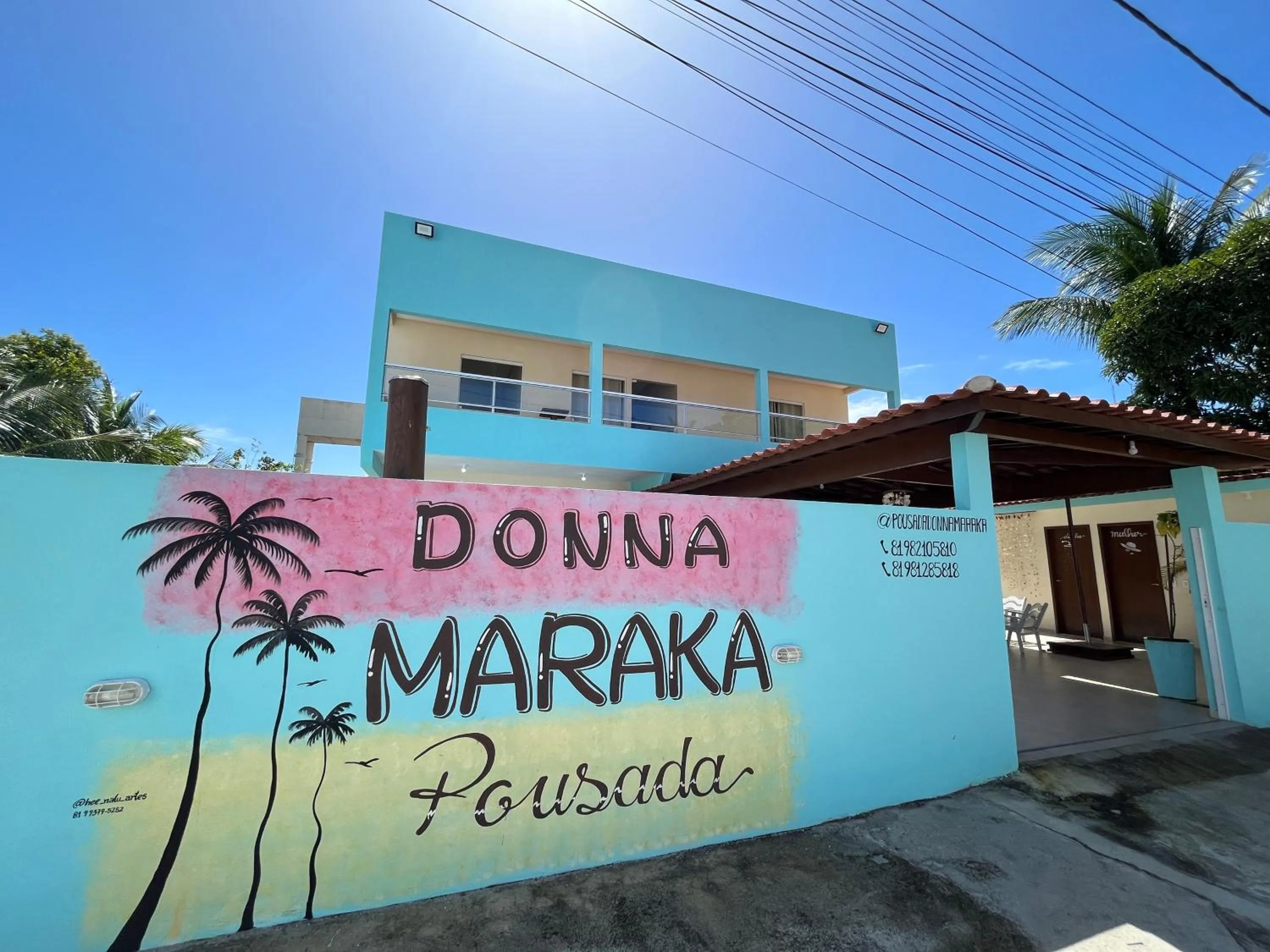 Property building in Pousada Donna Maraka