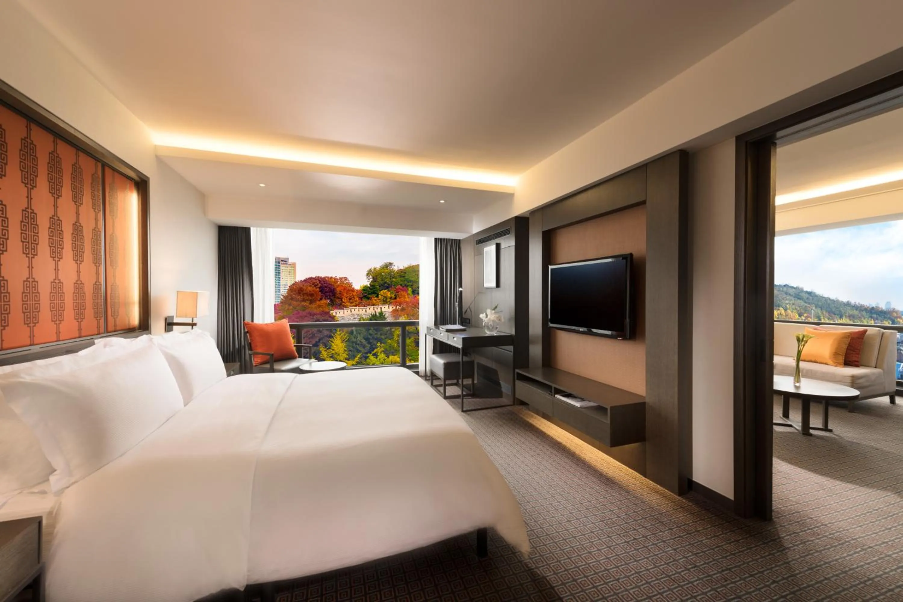 Living room in Millennium Hilton Seoul