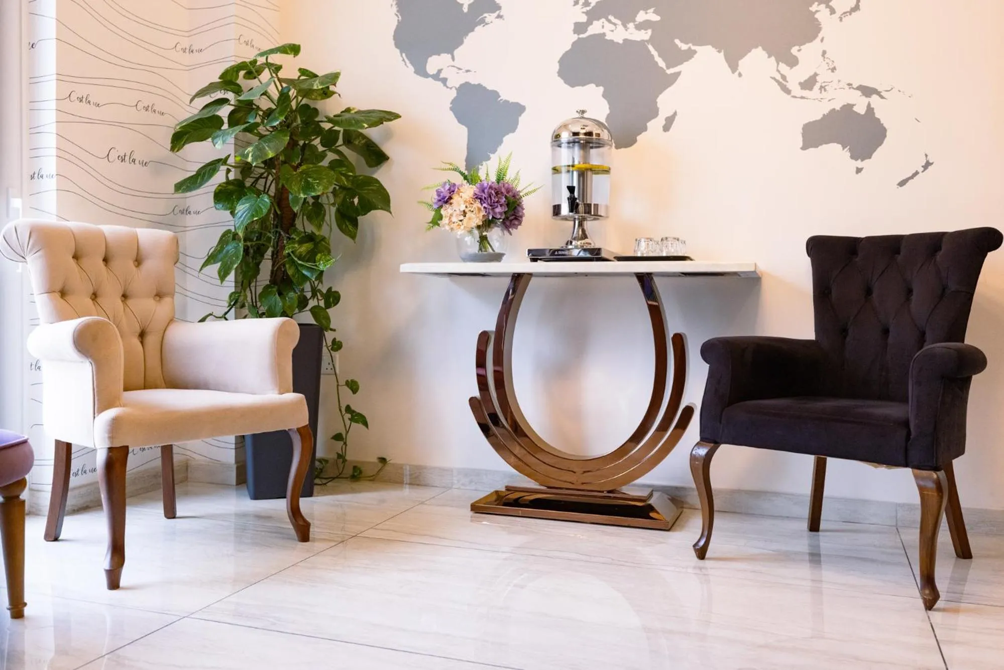 Seating area in C'est La Vie Boutik Swieqi