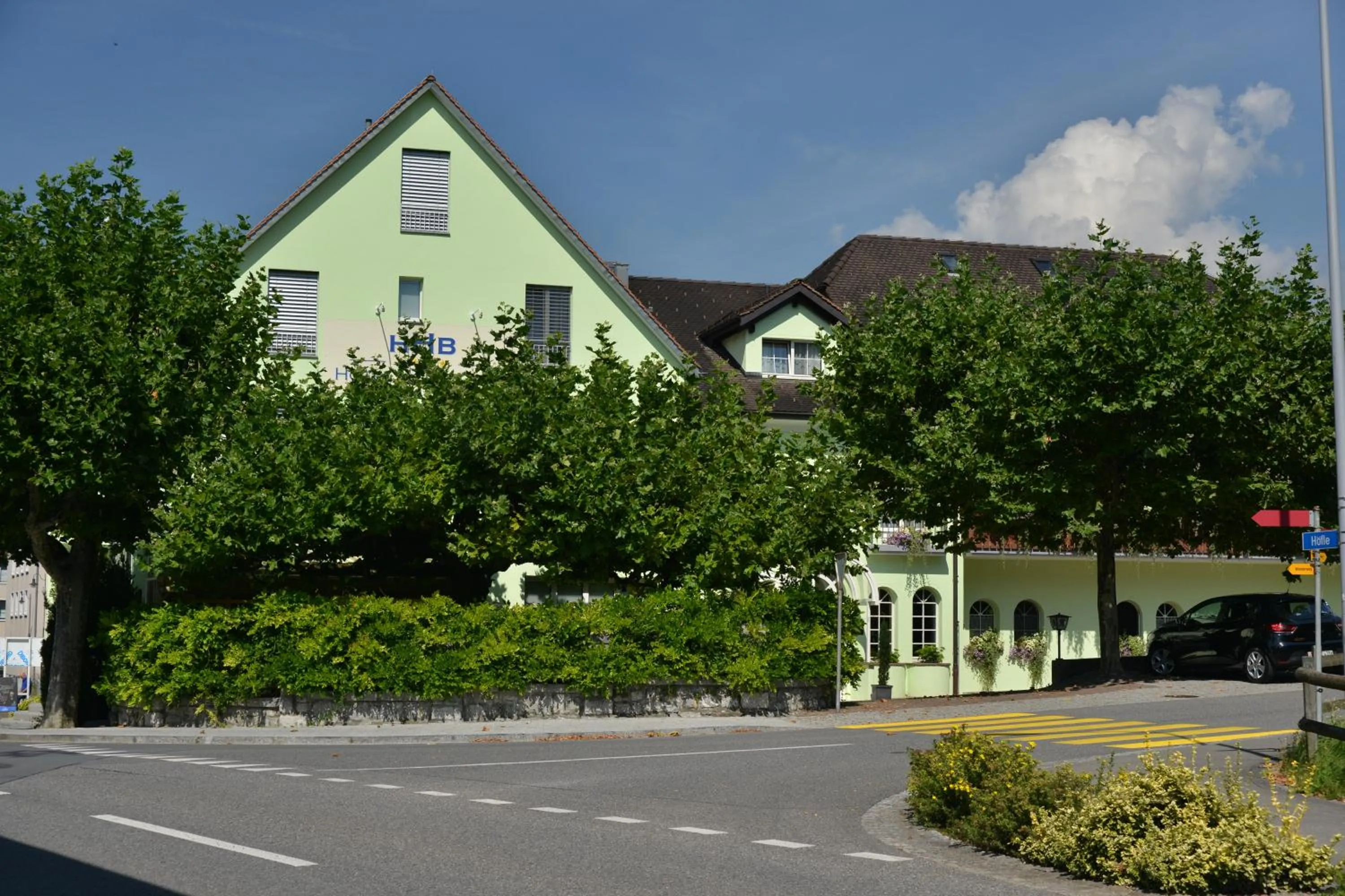 Property building in Hotel Hofbalzers
