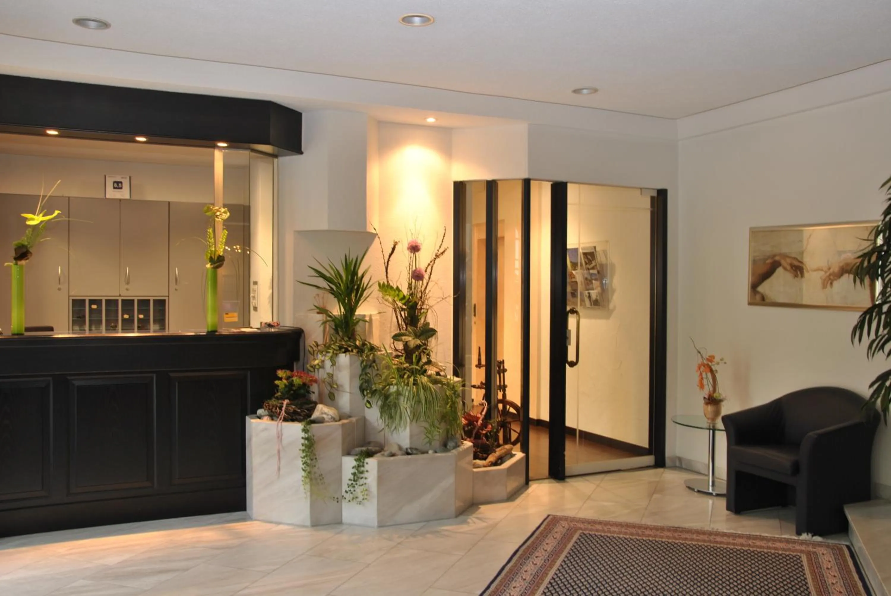 Lobby or reception in Hotel Hofbalzers