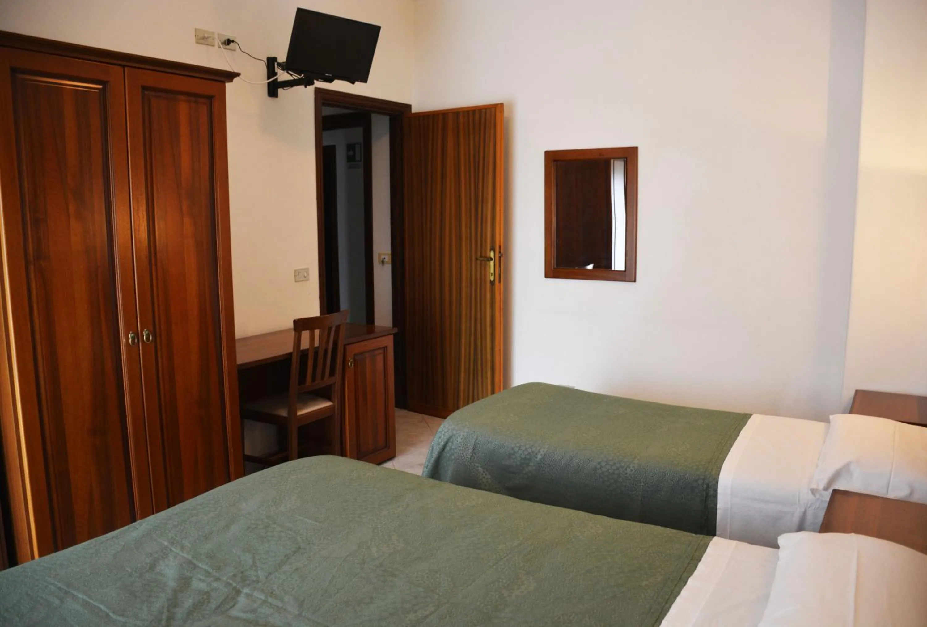Bedroom, Bed in Hotel Aquila