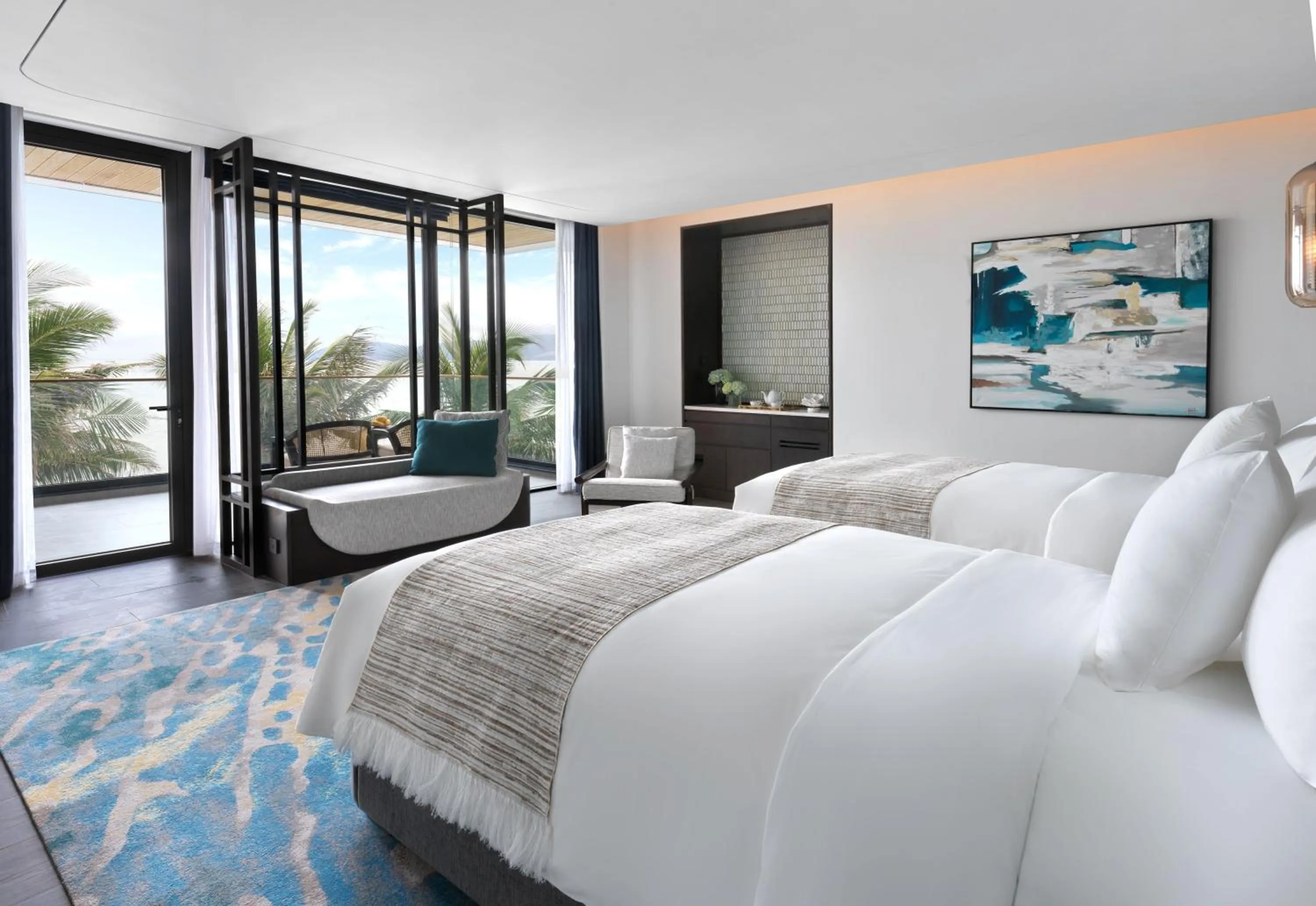 Bed in Gran Meliá Nha Trang