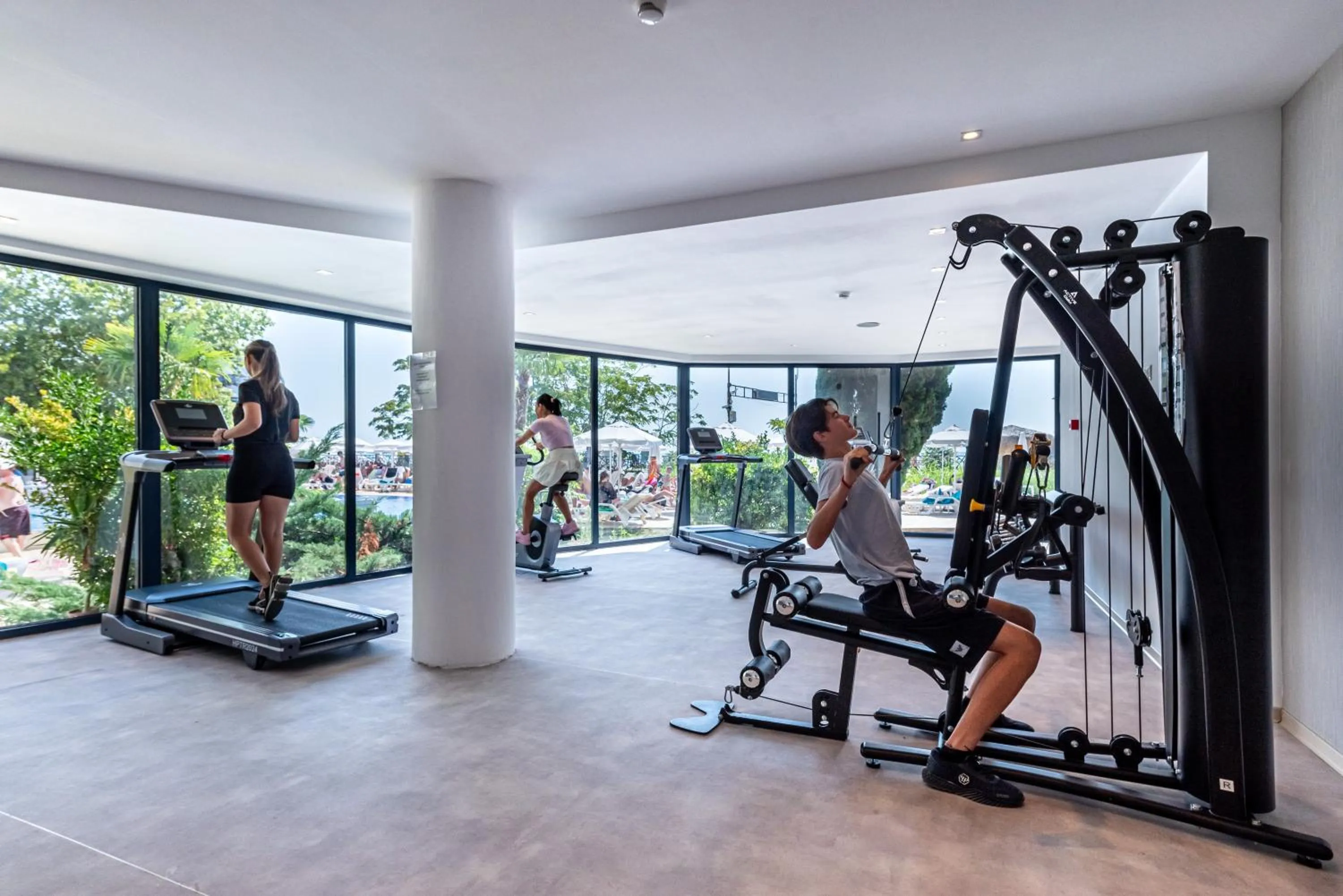Fitness centre/facilities in Hotel Zenith