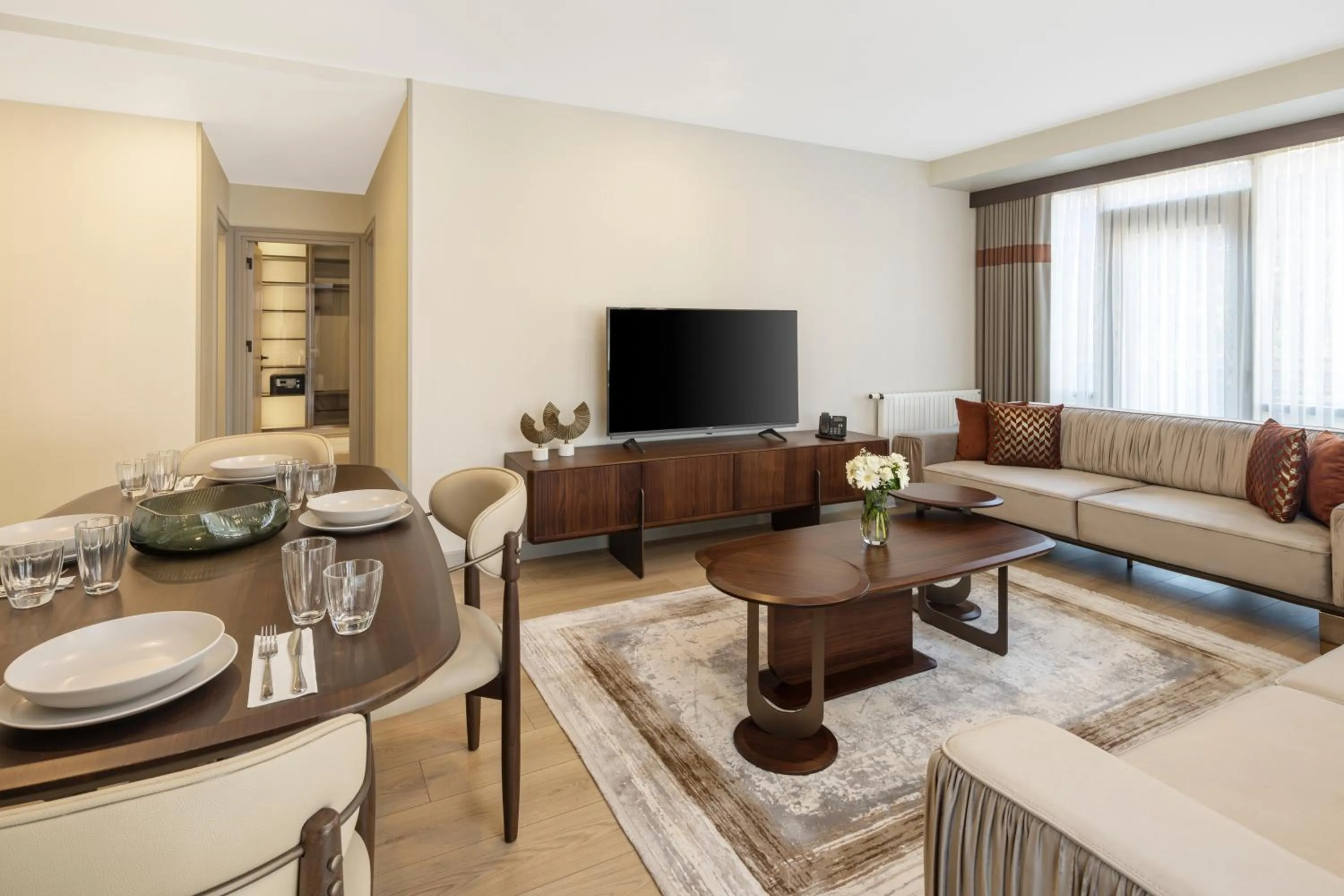 Seating area in Mayar Residence Hotel