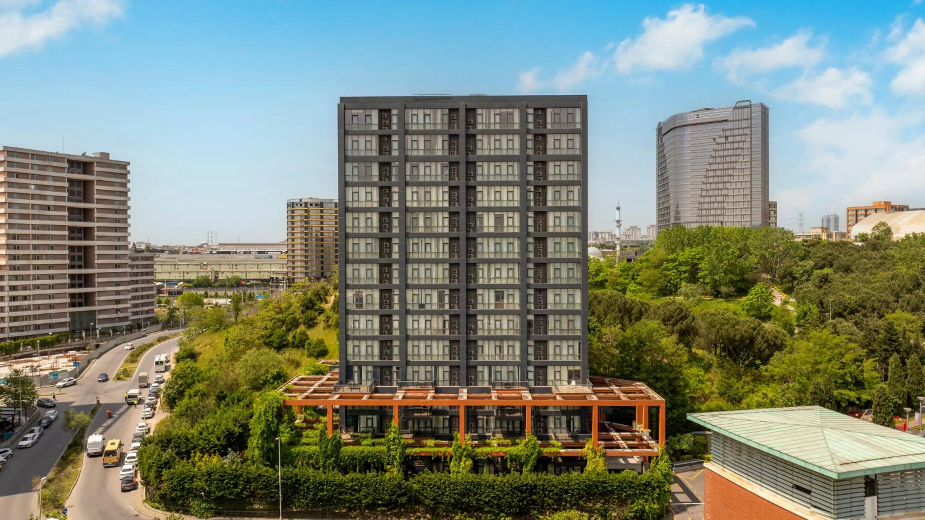 Property building in Mayar Residence Hotel