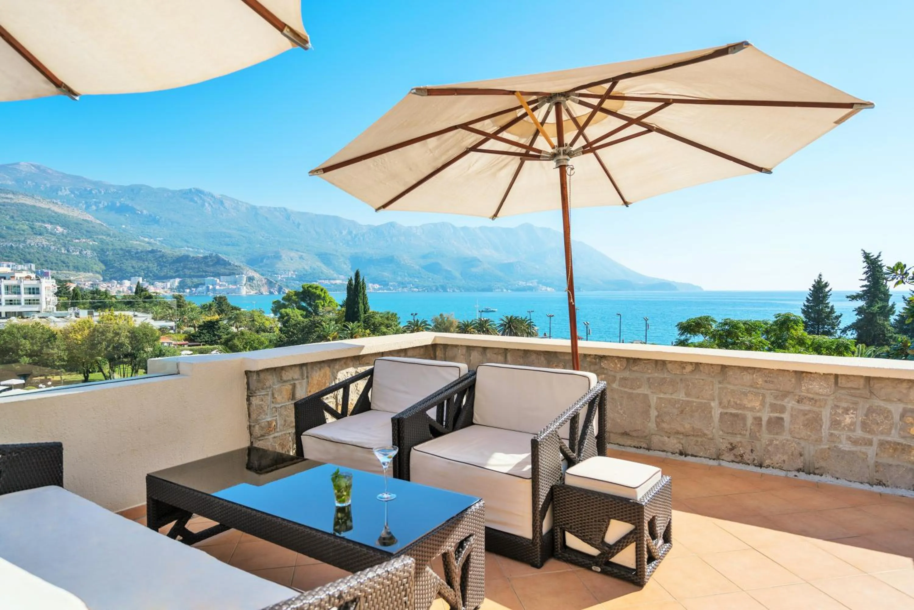 Balcony/Terrace in Iberostar Waves Bellevue All Inclusive