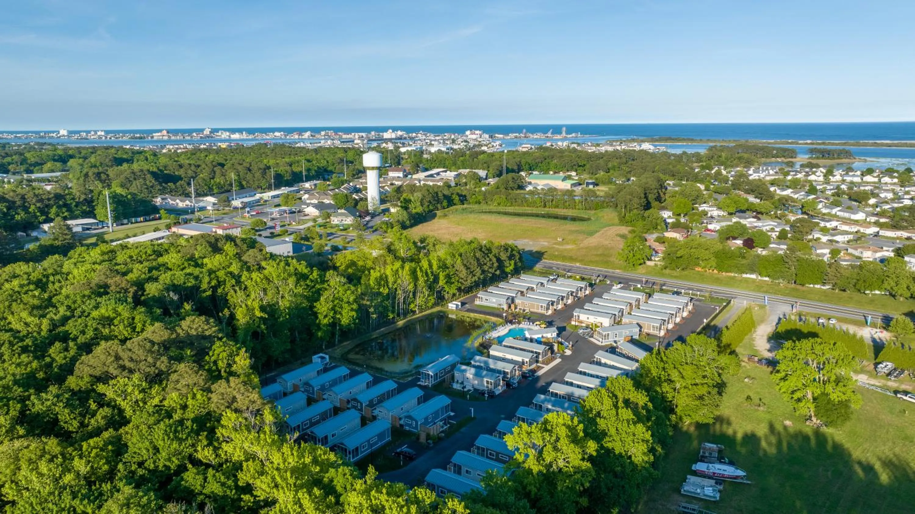 Property building in Shore Point Cottages