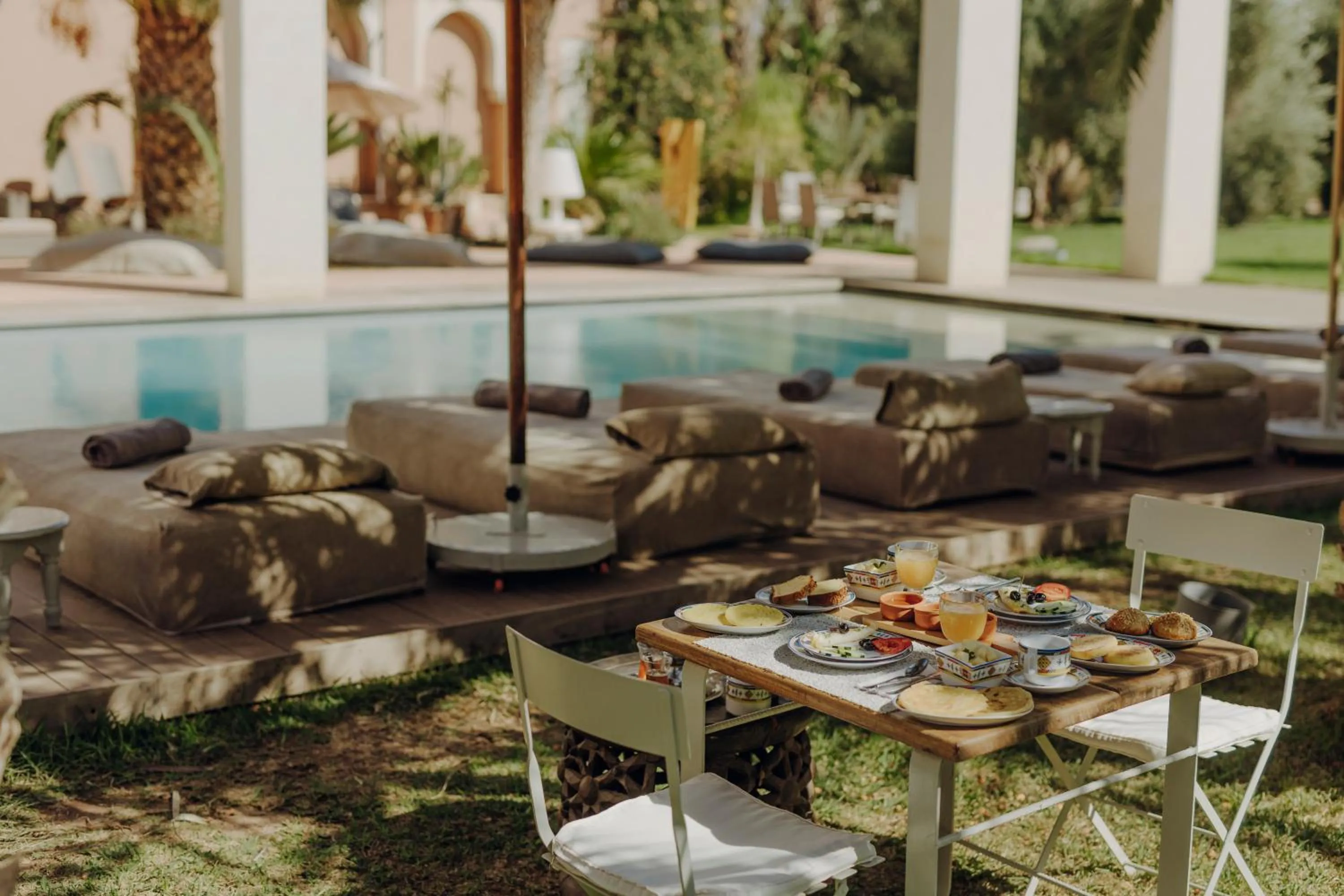 Breakfast in Les Jardins de Kesali By La Siredrah