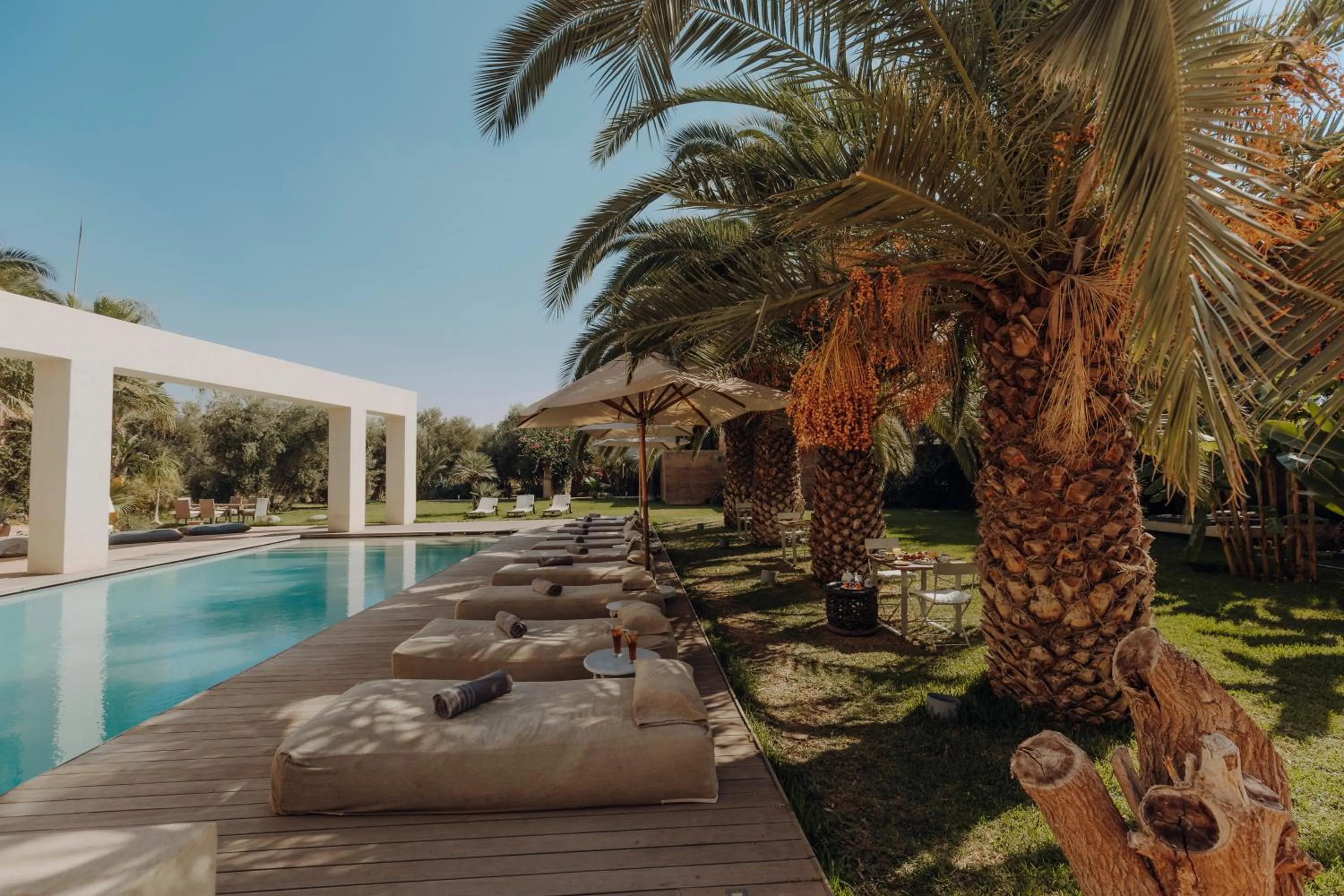 Swimming pool in Les Jardins de Kesali By La Siredrah