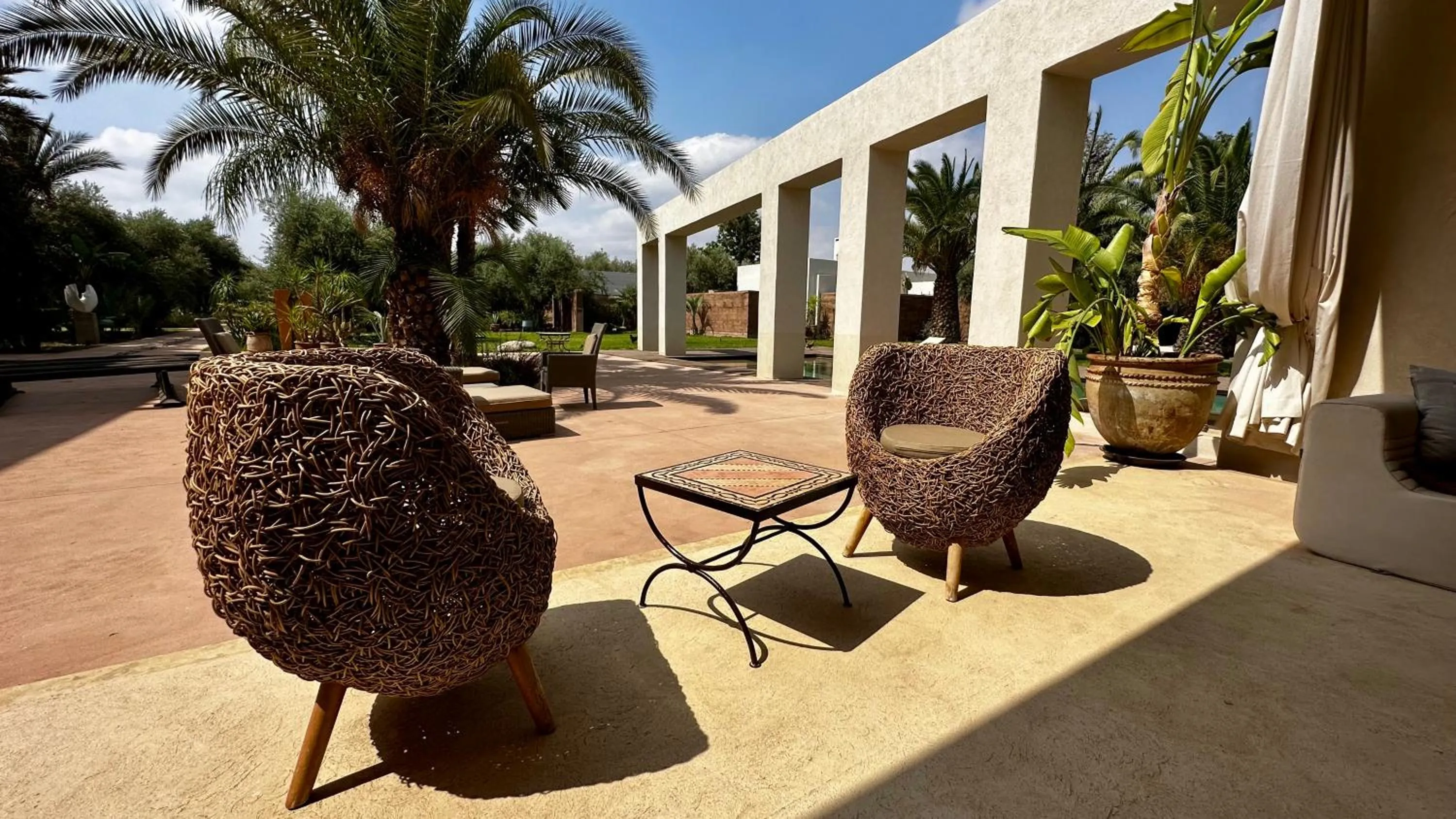 Balcony/Terrace in Les Jardins de Kesali By La Siredrah