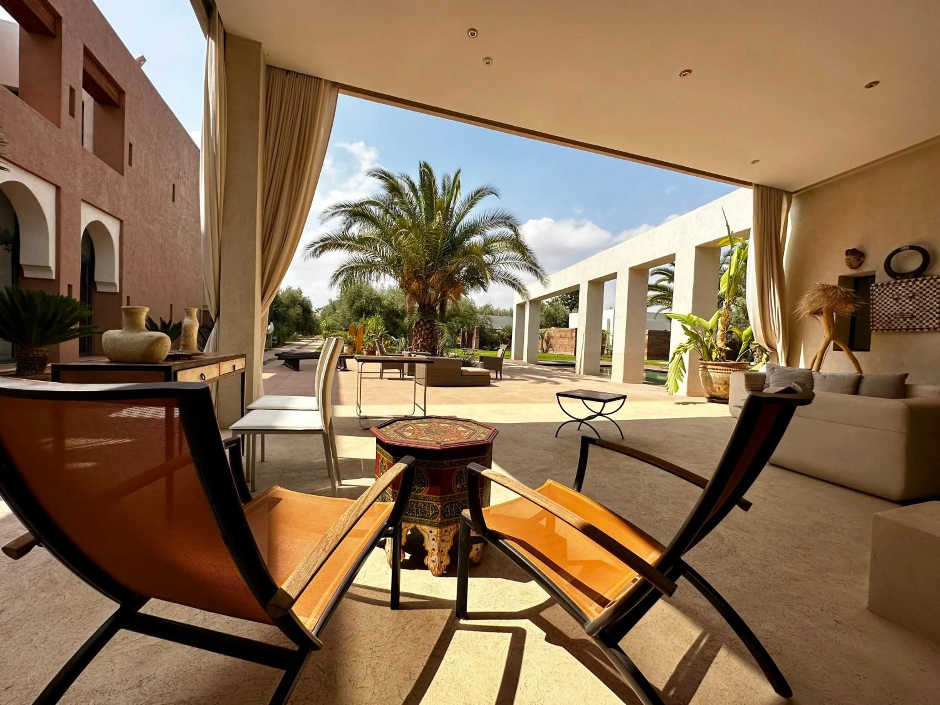 sunbed in Les Jardins de Kesali By La Siredrah