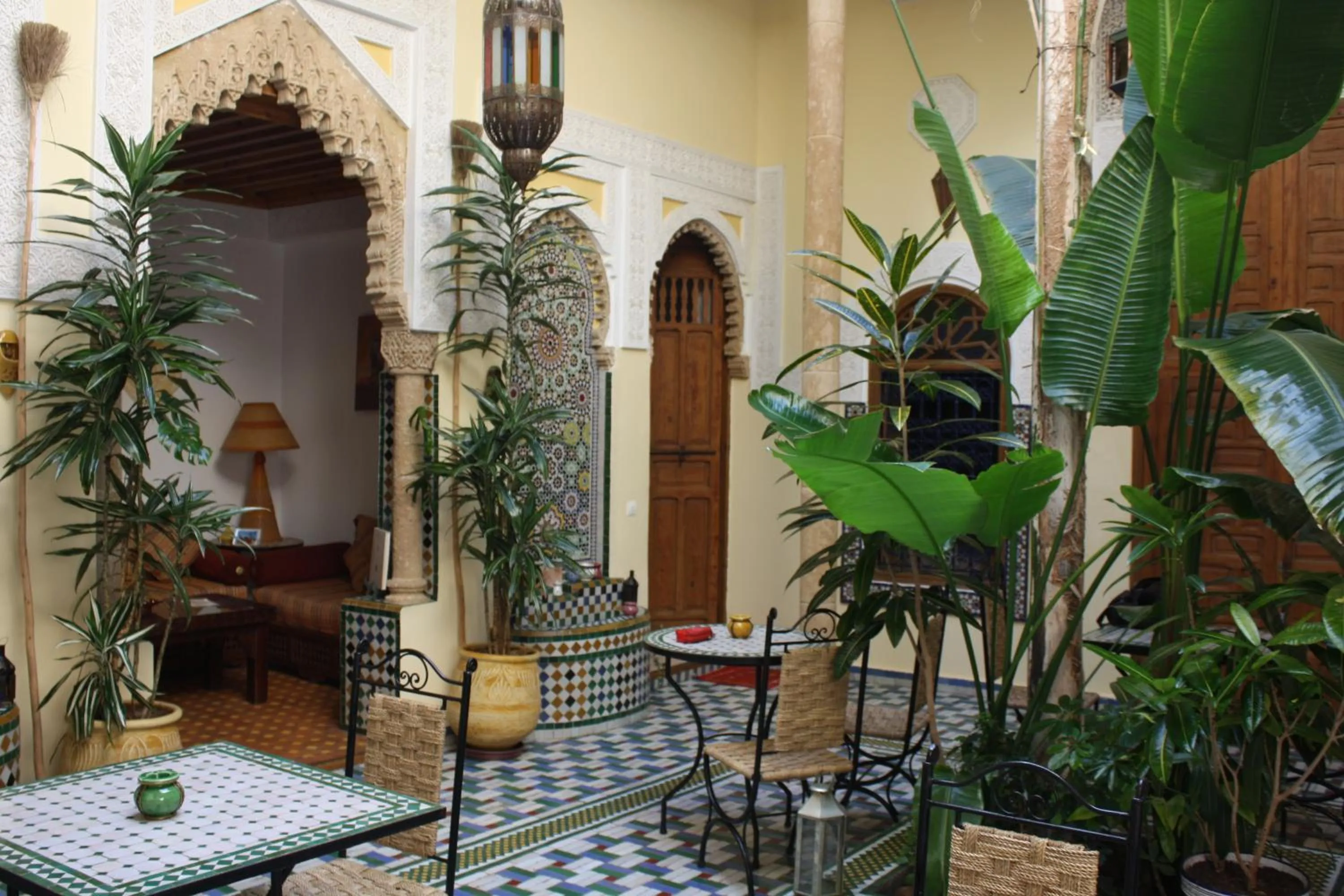 Patio in Riad Dar Zouhour