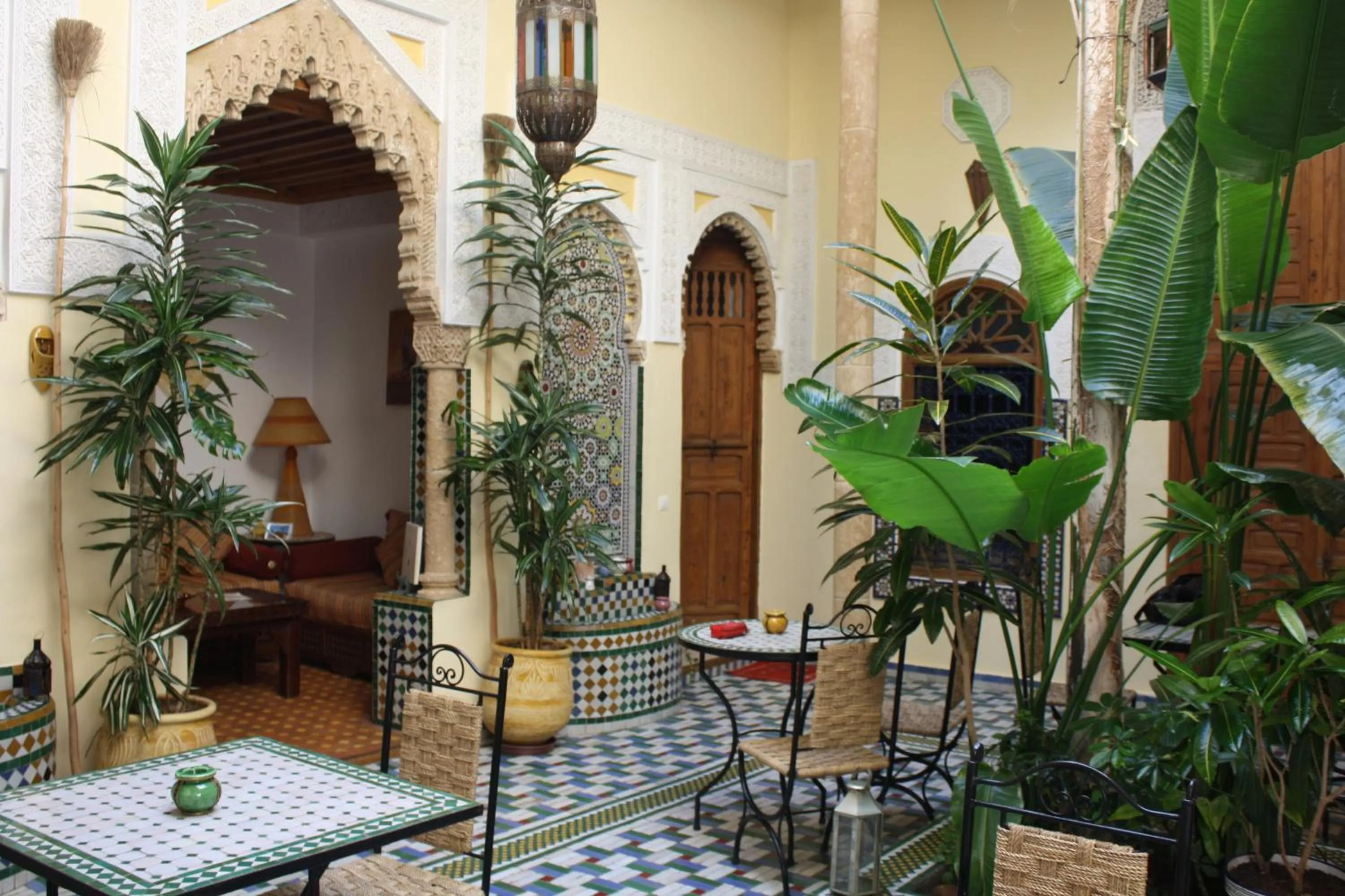 Patio in Riad Dar Zouhour