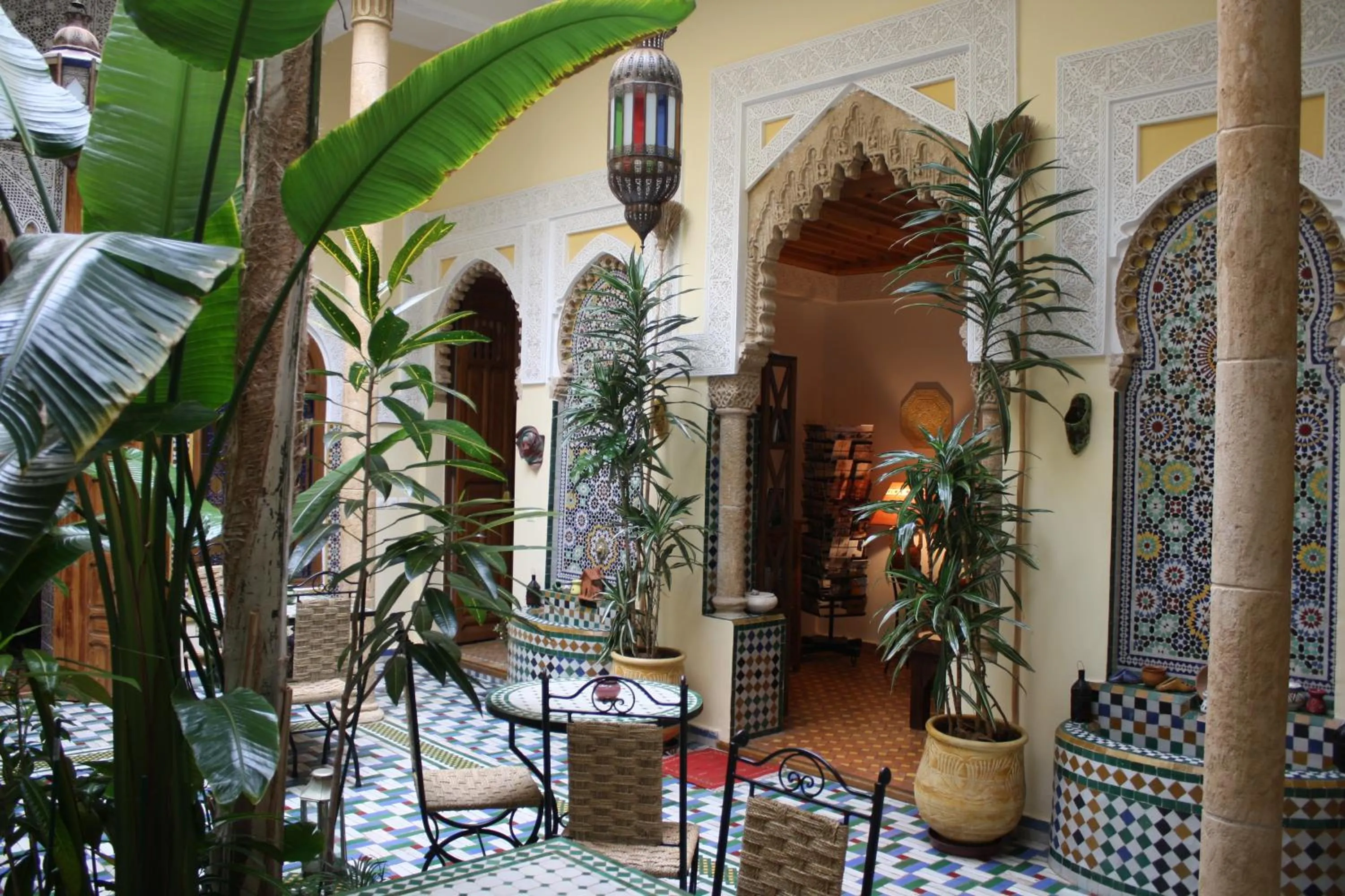 Patio in Riad Dar Zouhour
