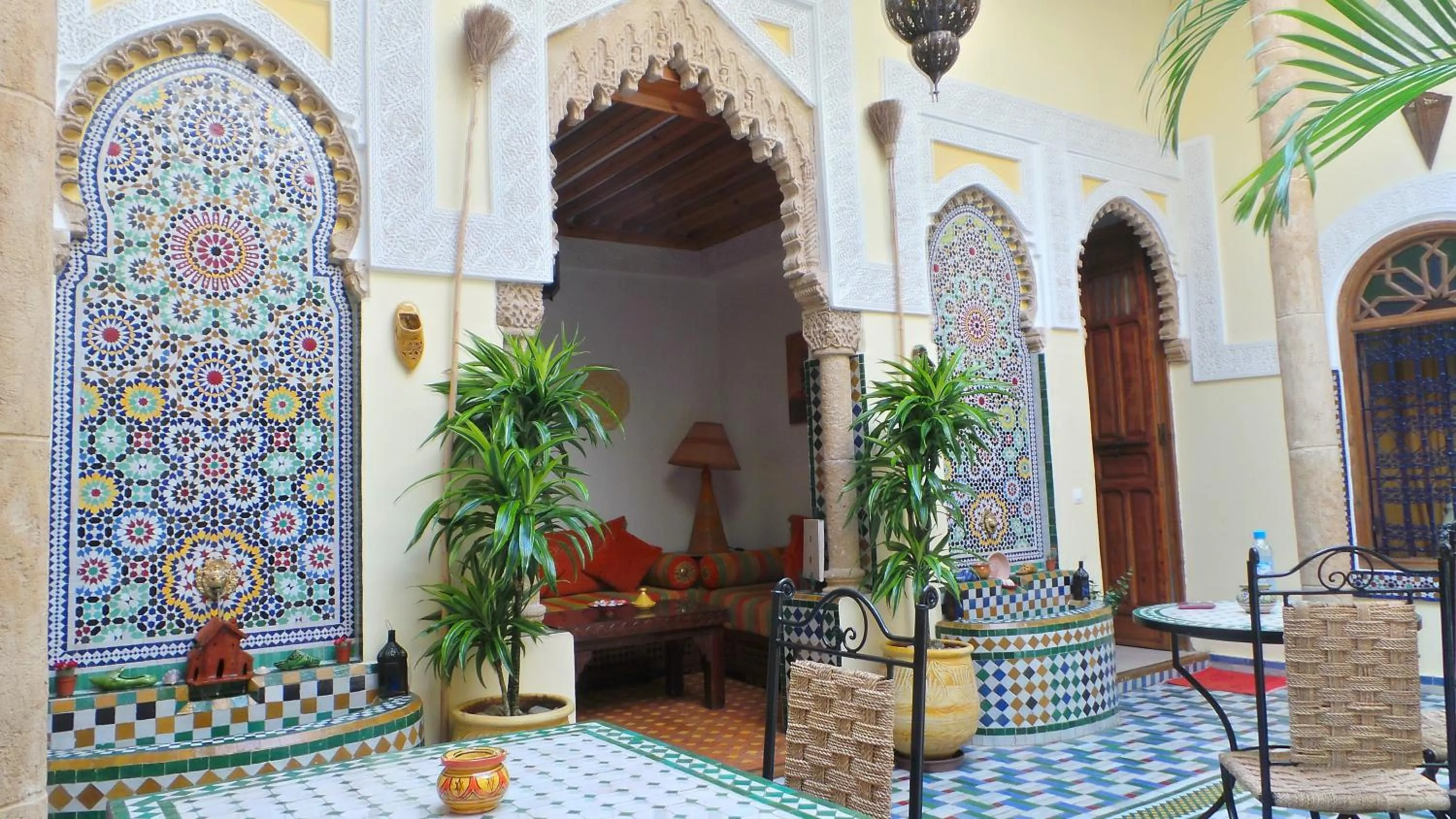 Patio in Riad Dar Zouhour