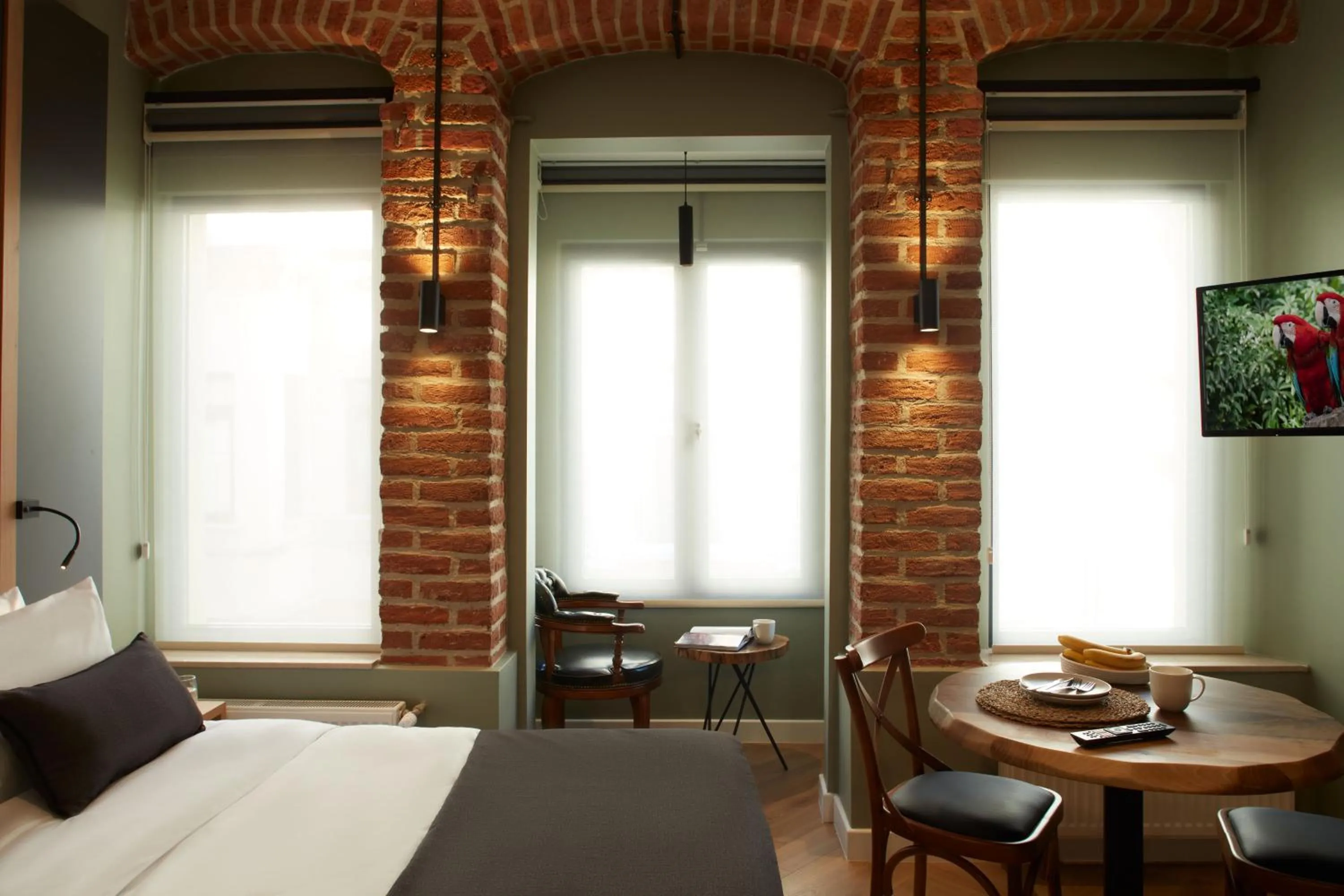 Photo of the whole room, Bed in CASA GALATA 35