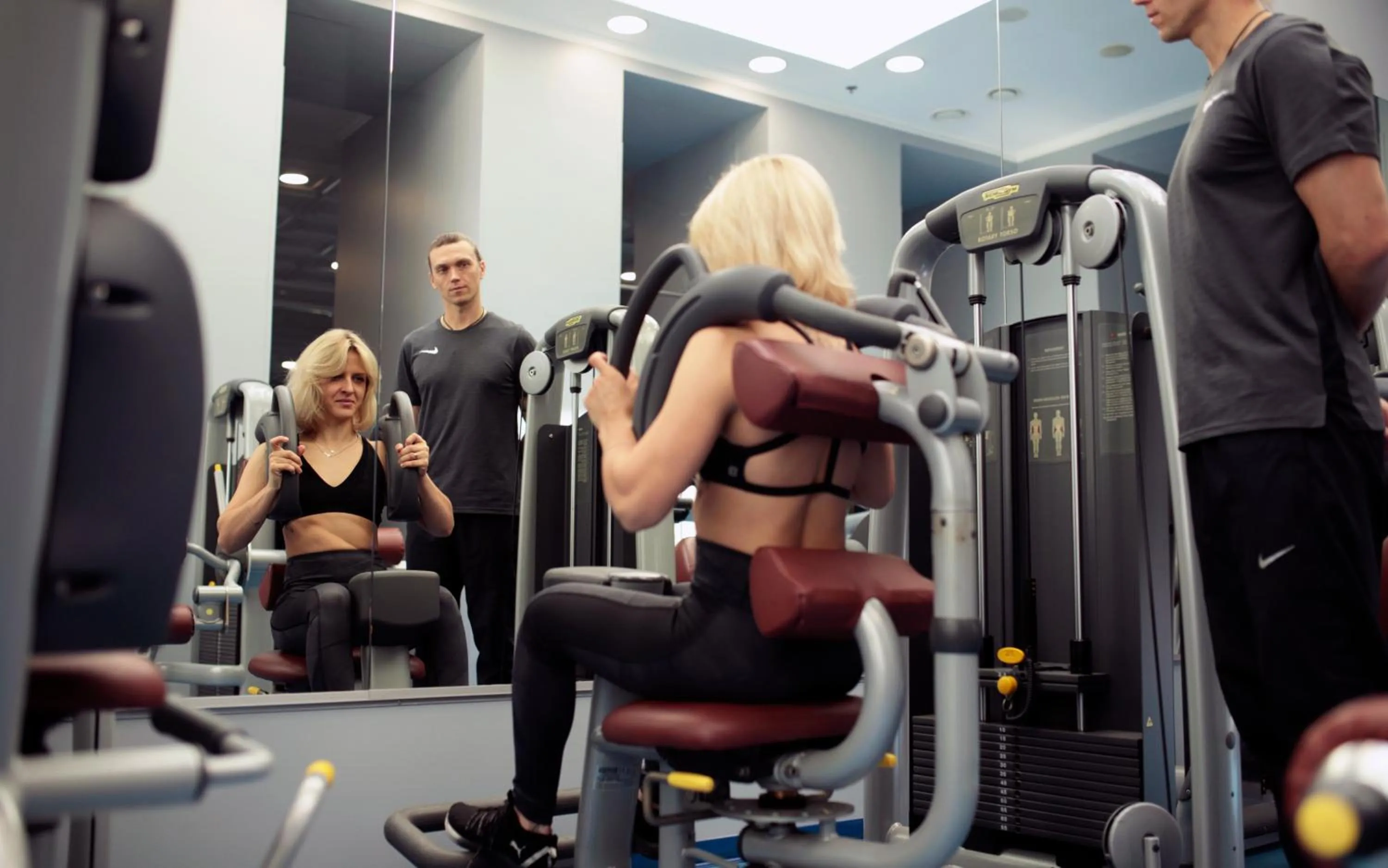 Fitness centre/facilities in Premier Palace Hotel Kyiv