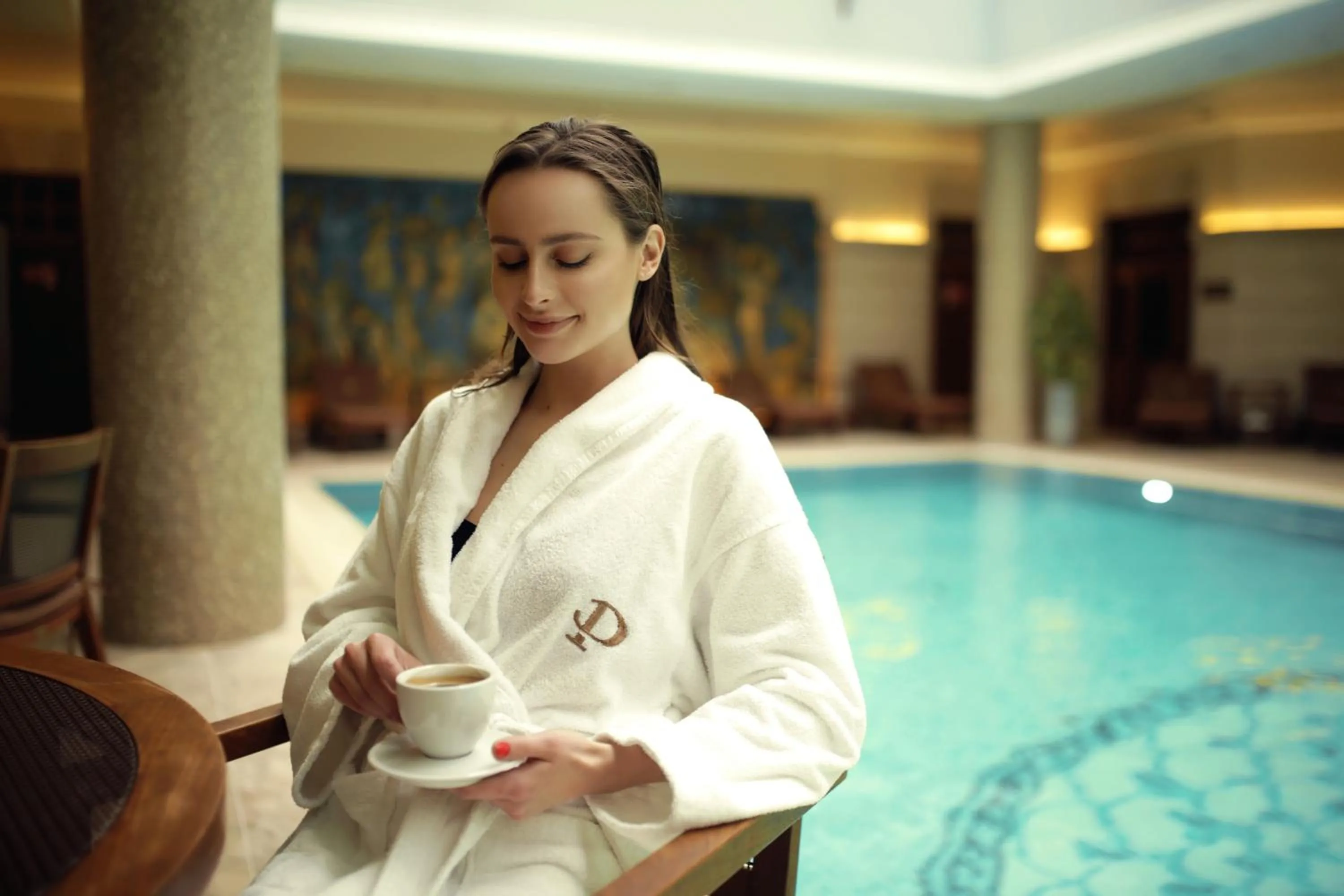 People in Premier Palace Hotel Kyiv