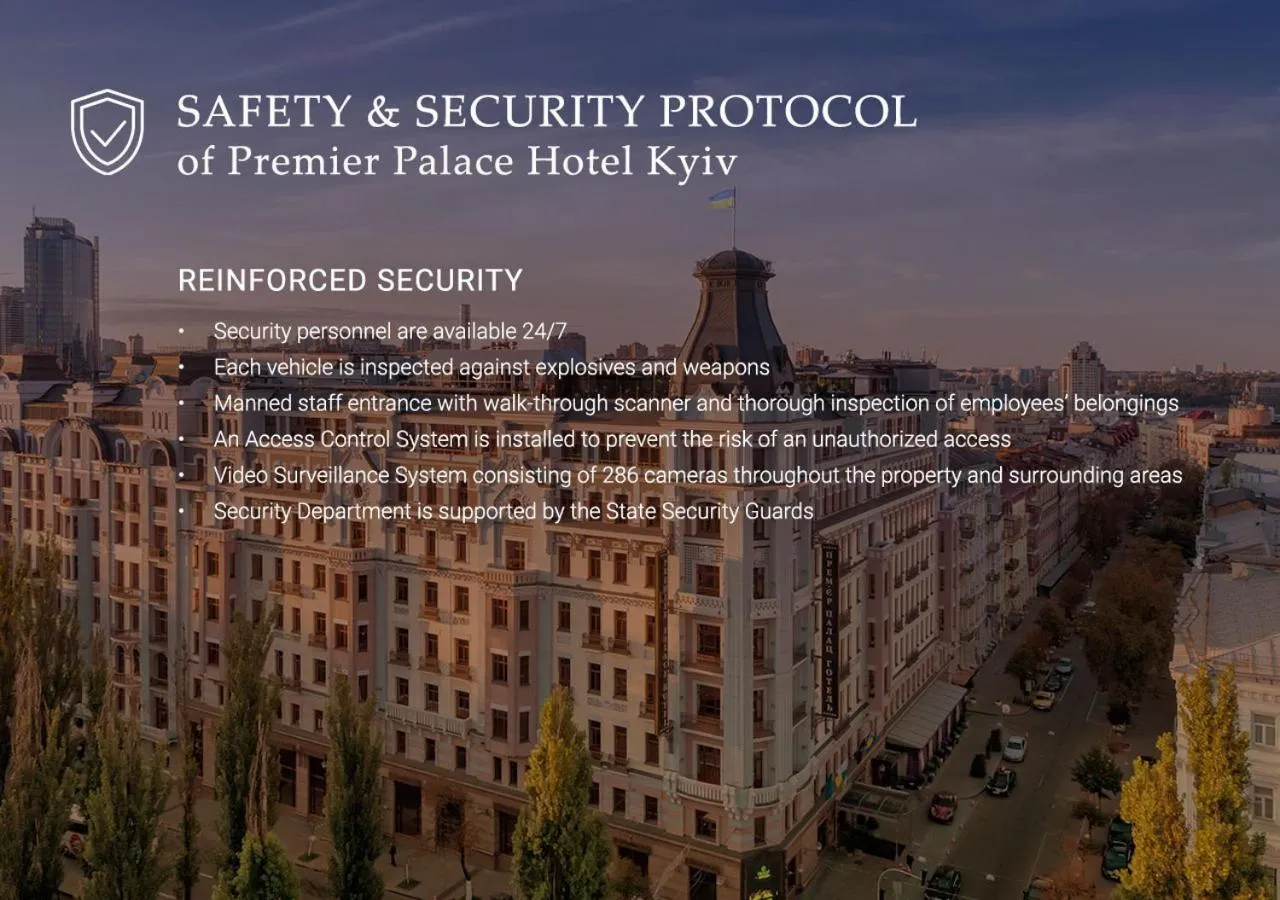 Property building in Premier Palace Hotel Kyiv