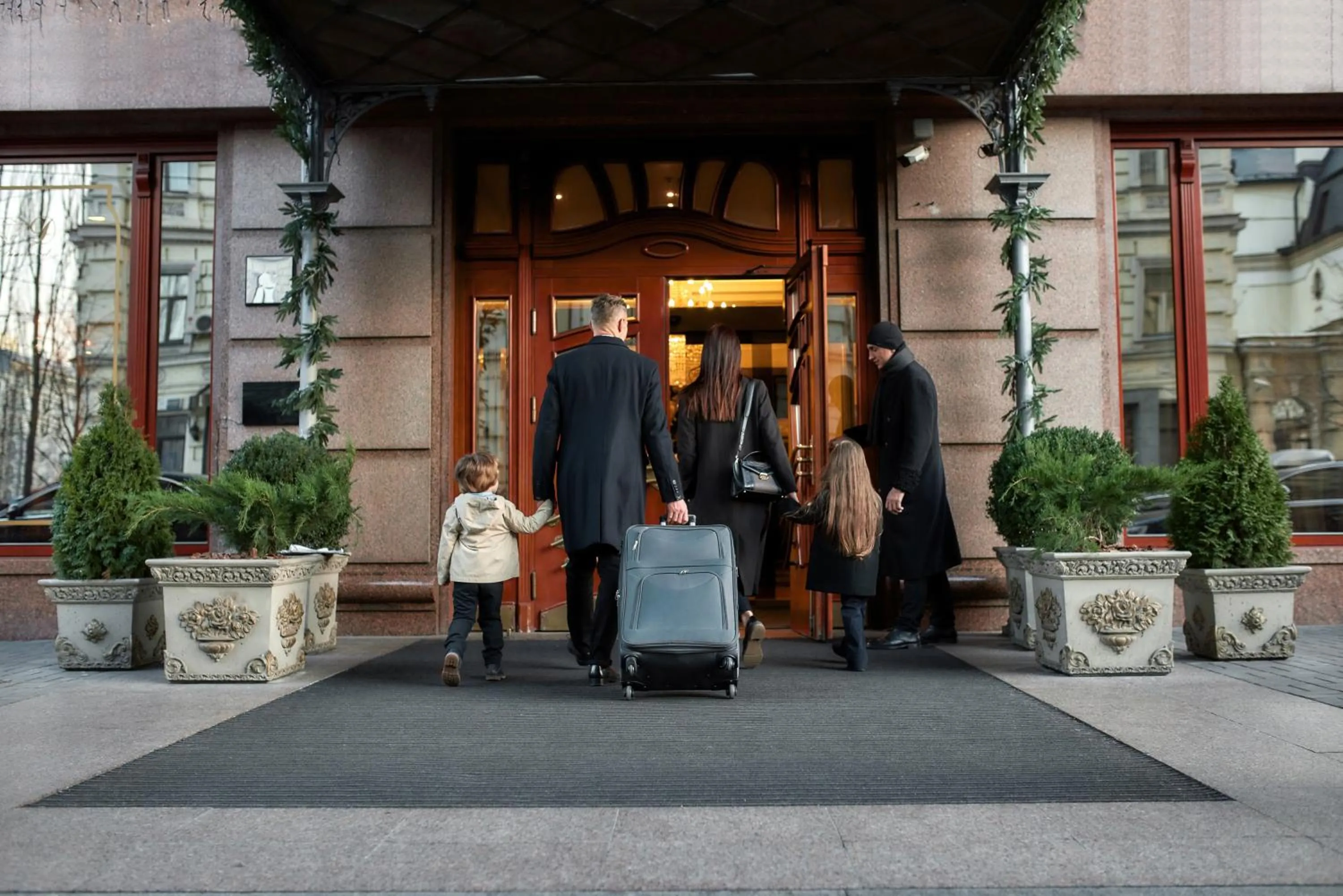 Property building in Premier Palace Hotel Kyiv