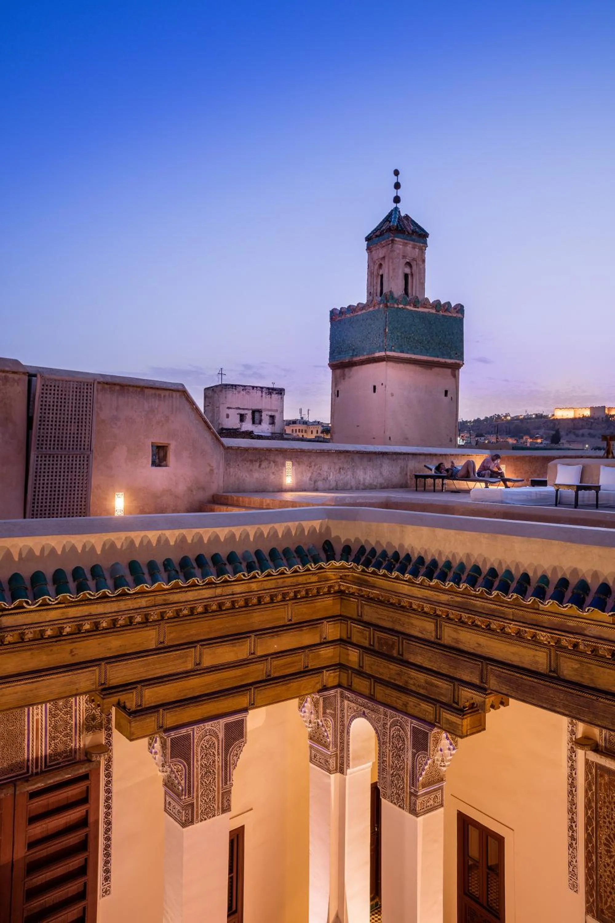 Patio in Hotel & Spa Dar Bensouda