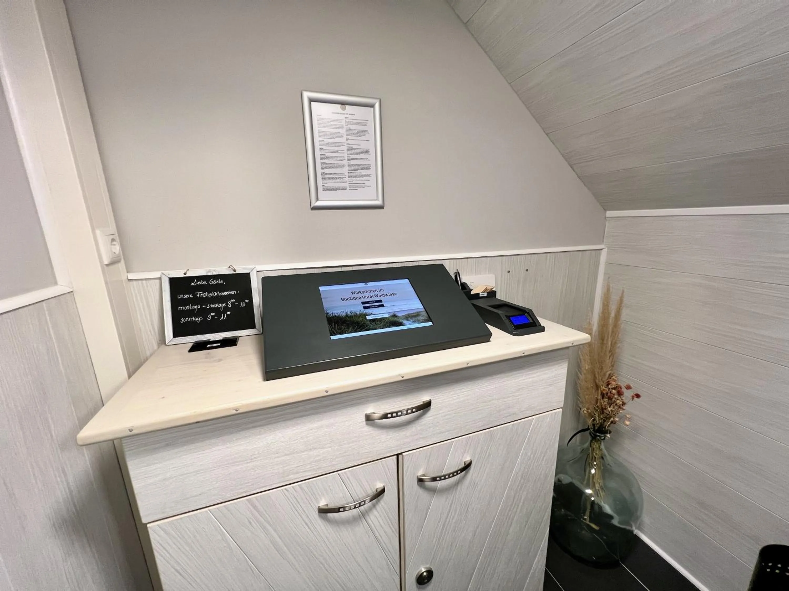 Lobby or reception in Boutique Hotel Waldwiese