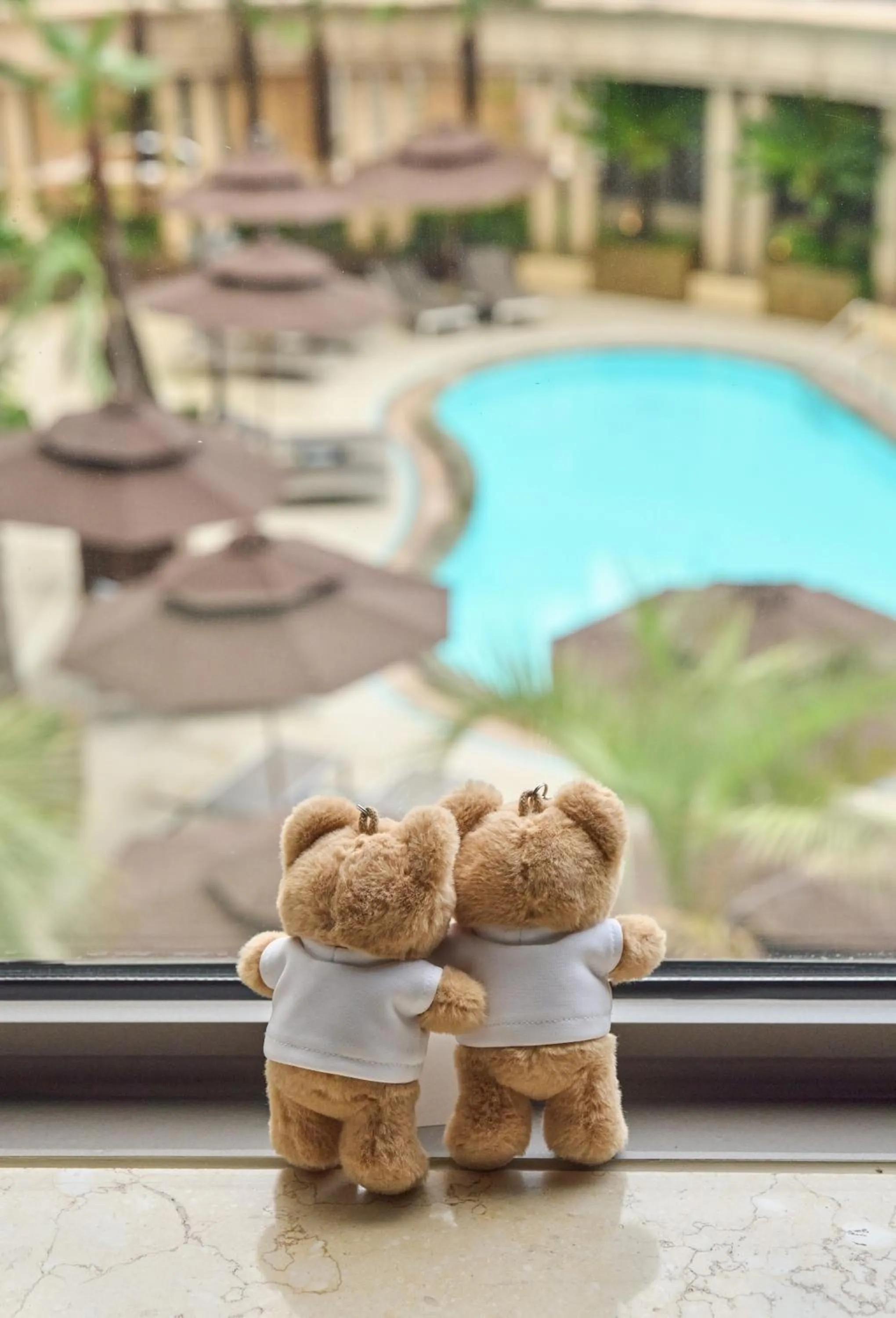 Pool view in Grand Mercure Imperial Palace Seoul Gangnam