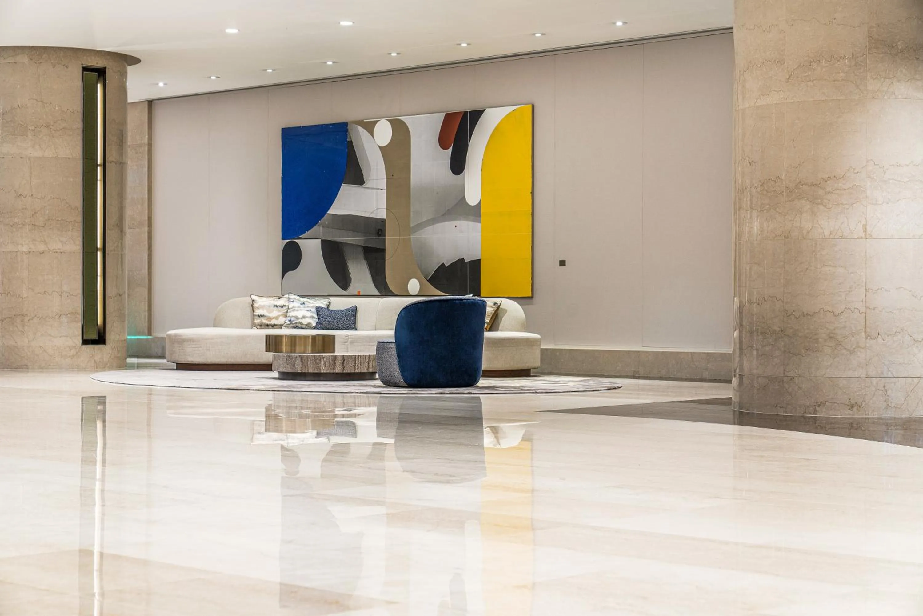 Lobby or reception in Lotte Hotel World