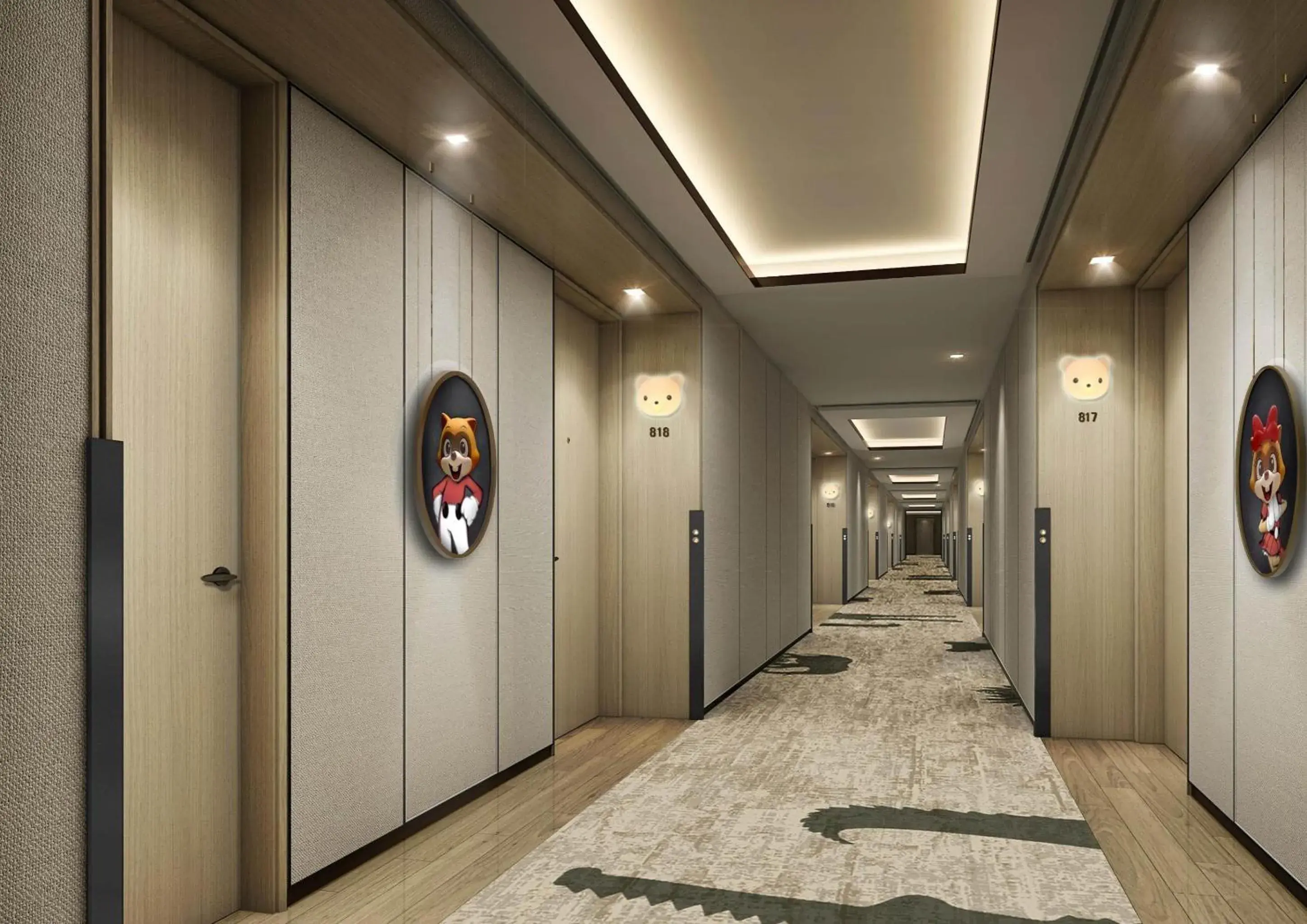 LottyLori Character Family Twin Room in Lotte Hotel World LottyLori Character Family Twin Room in Lotte Hotel World