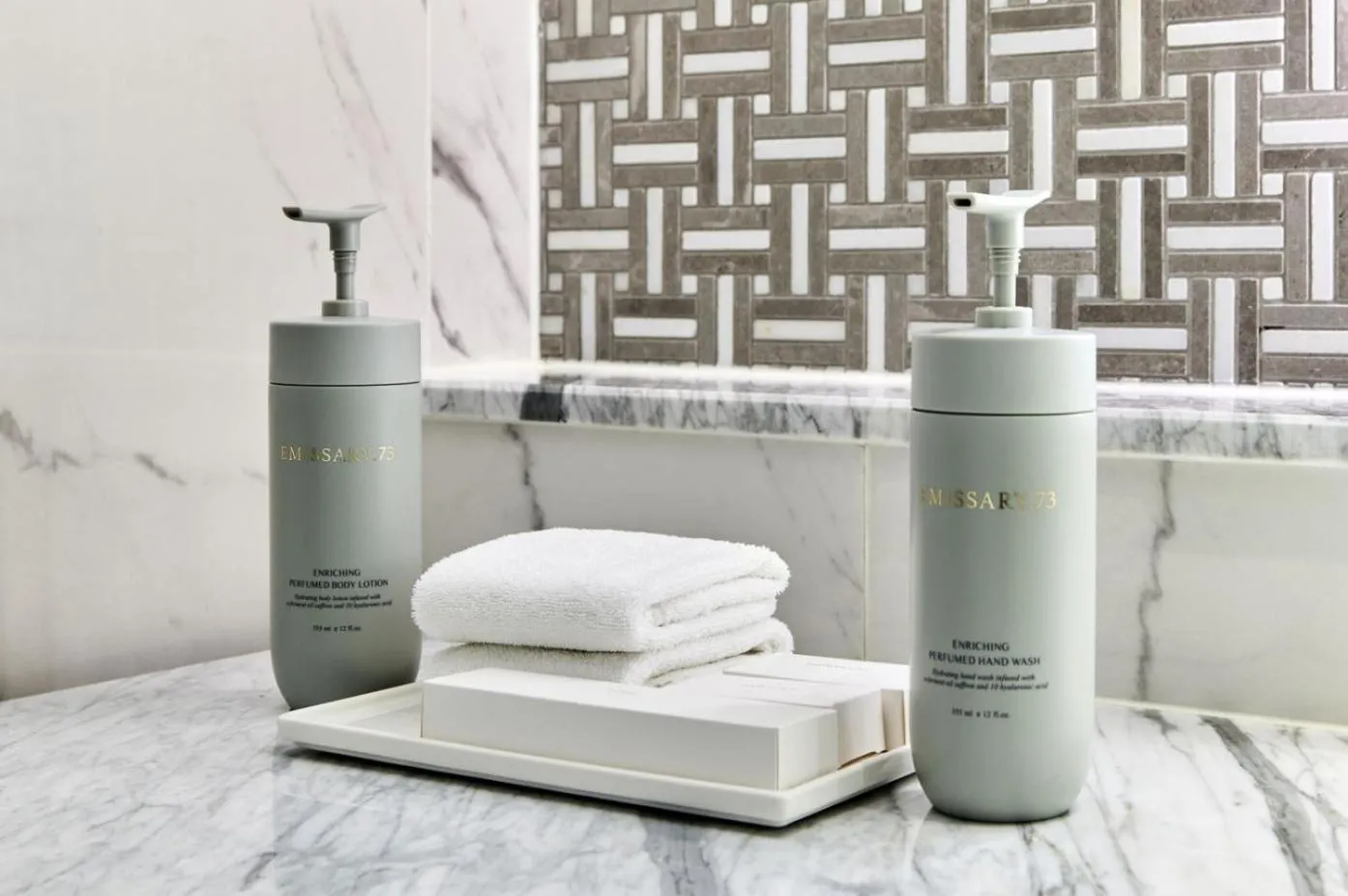 Bathroom in Lotte Hotel World