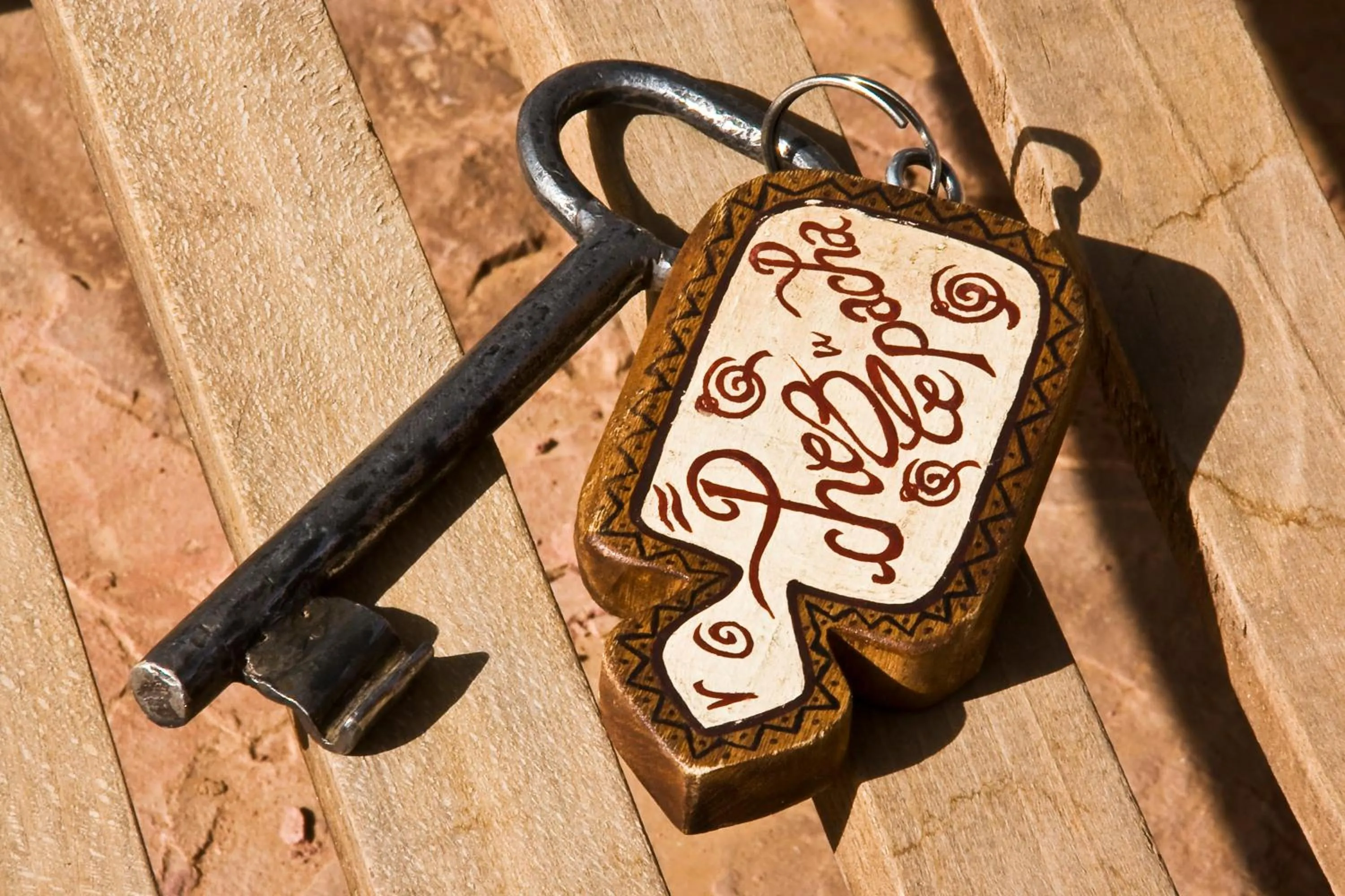 Decorative detail in Chez Le Pacha - Authentic Sahara Hotel Mhamid