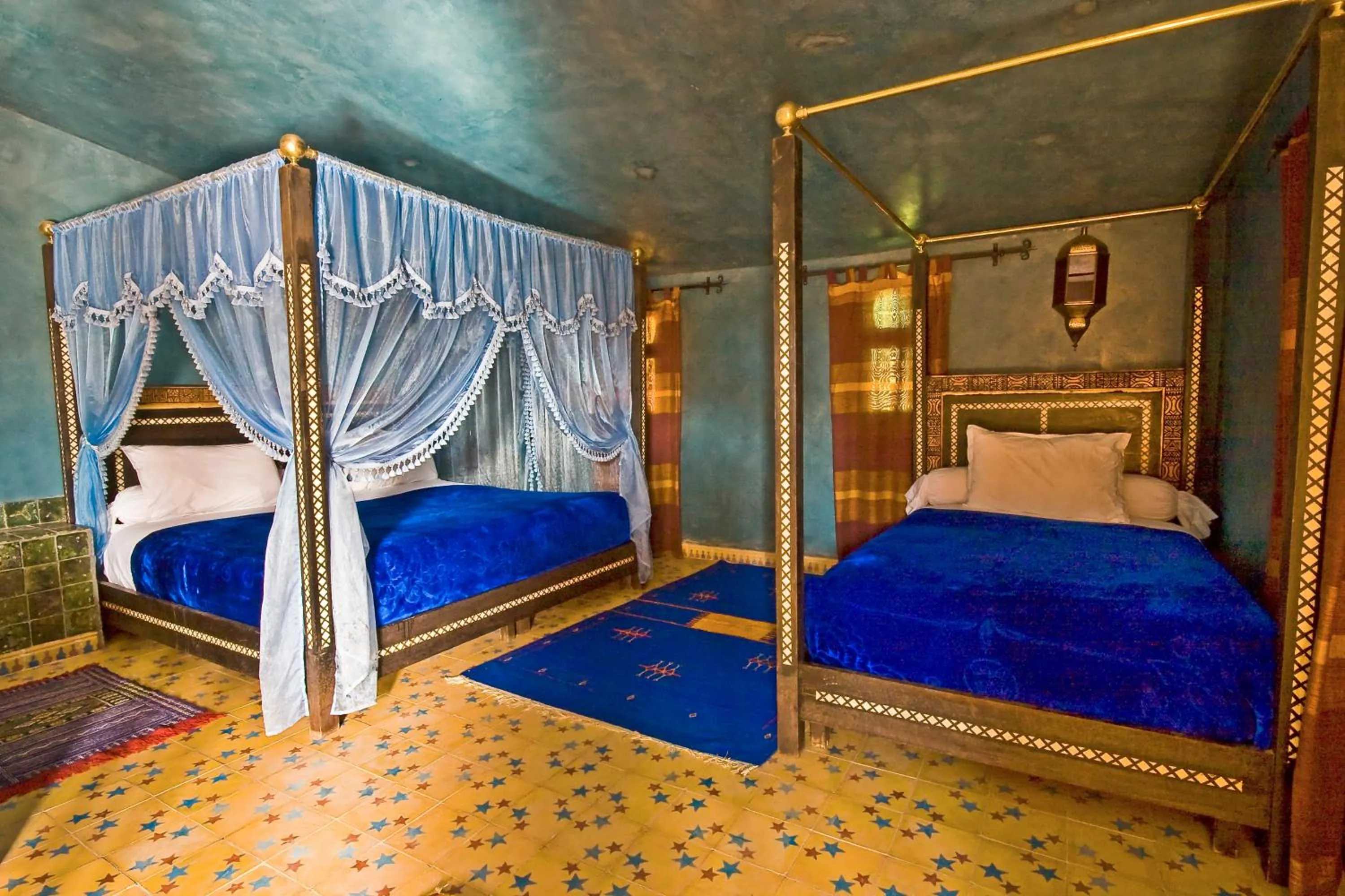 Bedroom, Bed in Chez Le Pacha - Authentic Sahara Hotel Mhamid