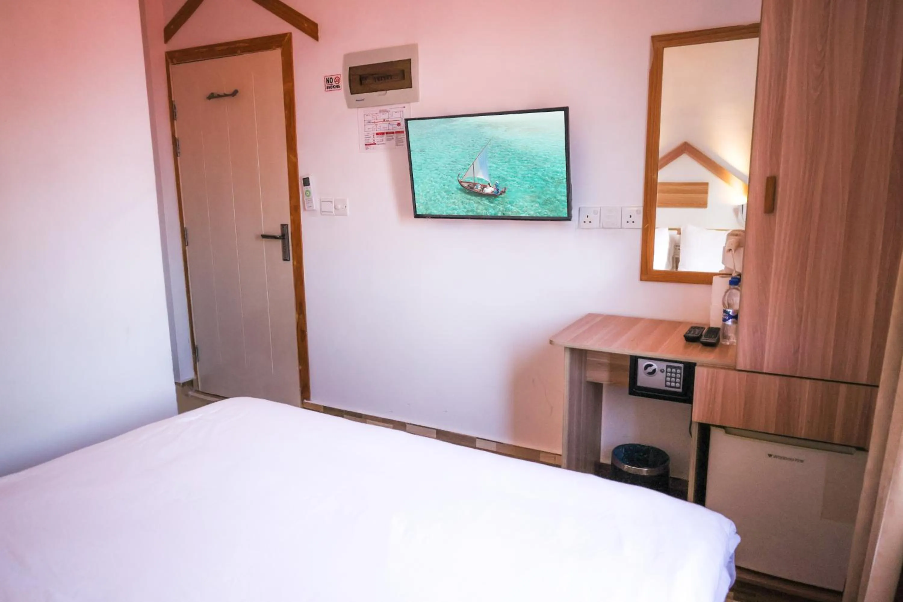 Bed in Golhaaviewinn