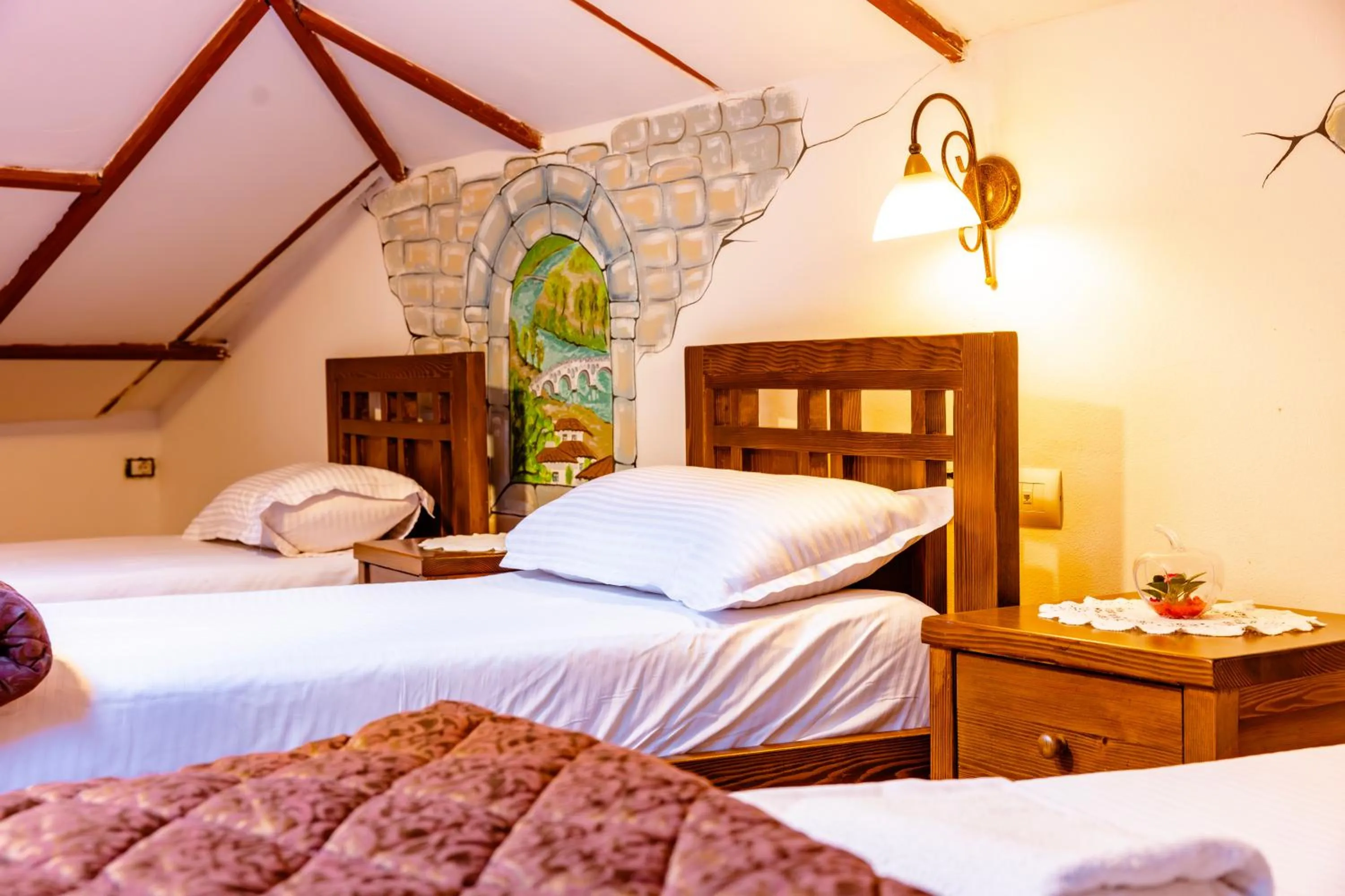 Bed in Hotel Gorica - UNESCO quarter