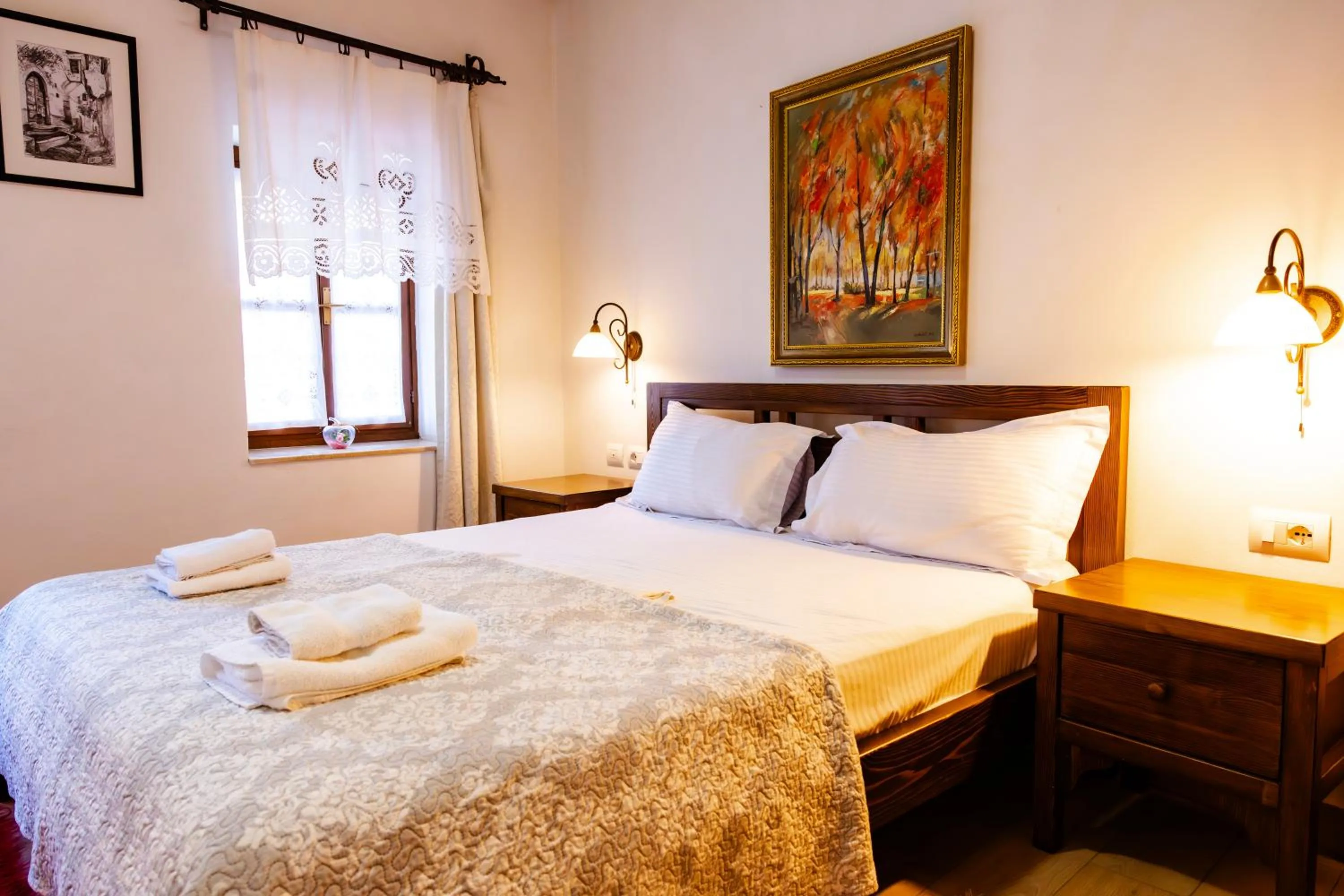 Bed in Hotel Gorica - UNESCO quarter