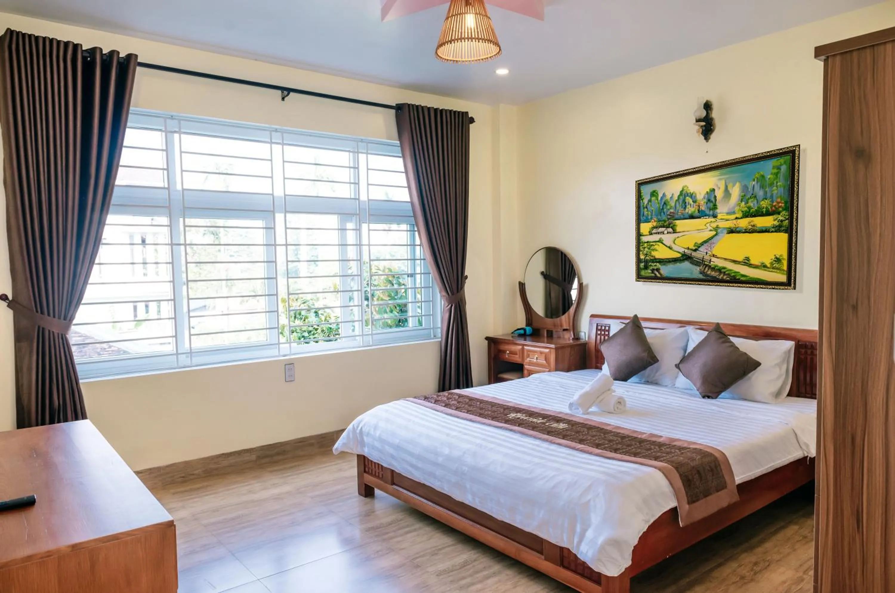 Bed in Orchid Riverside Villa