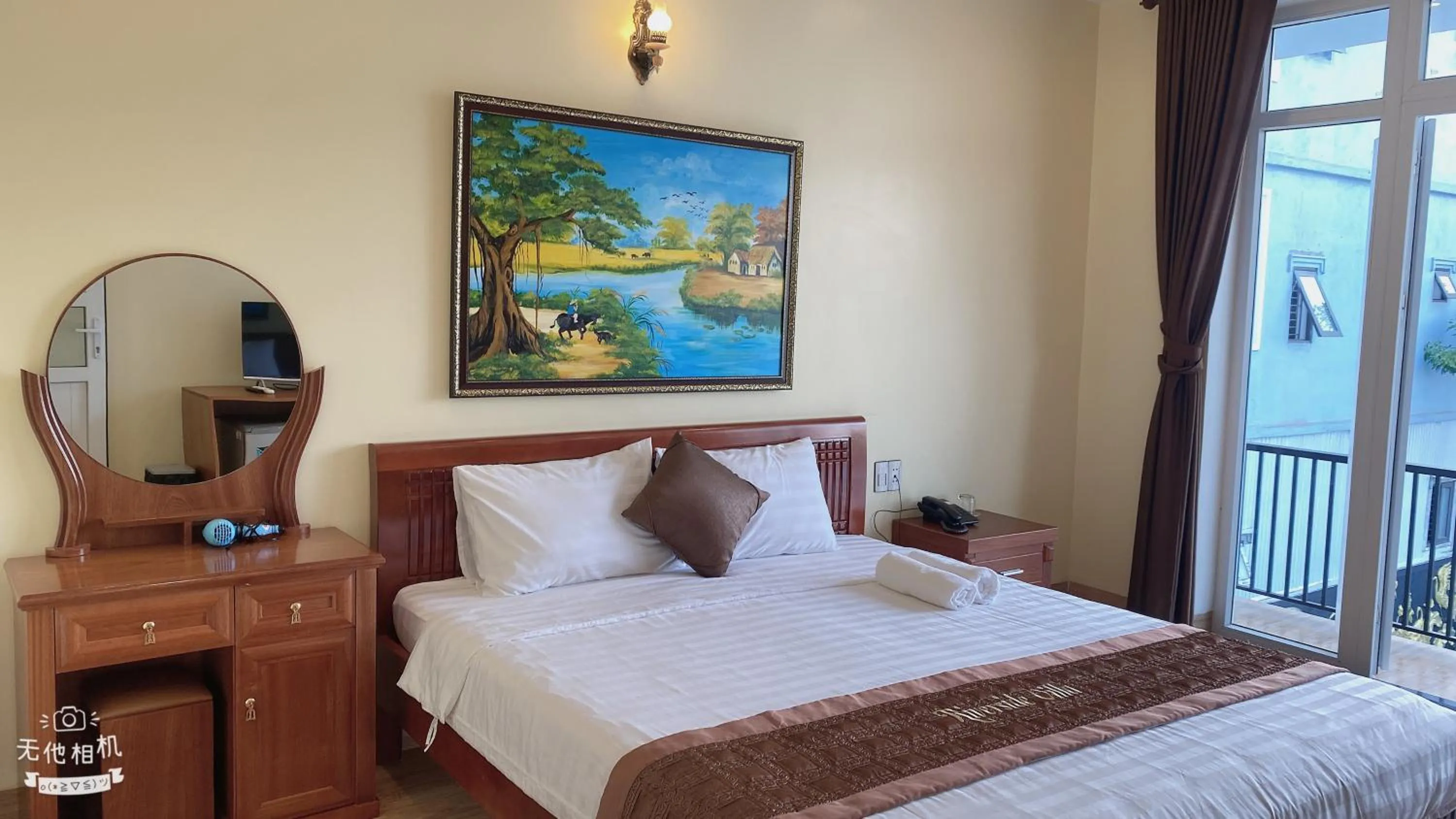 Bed in Orchid Riverside Villa