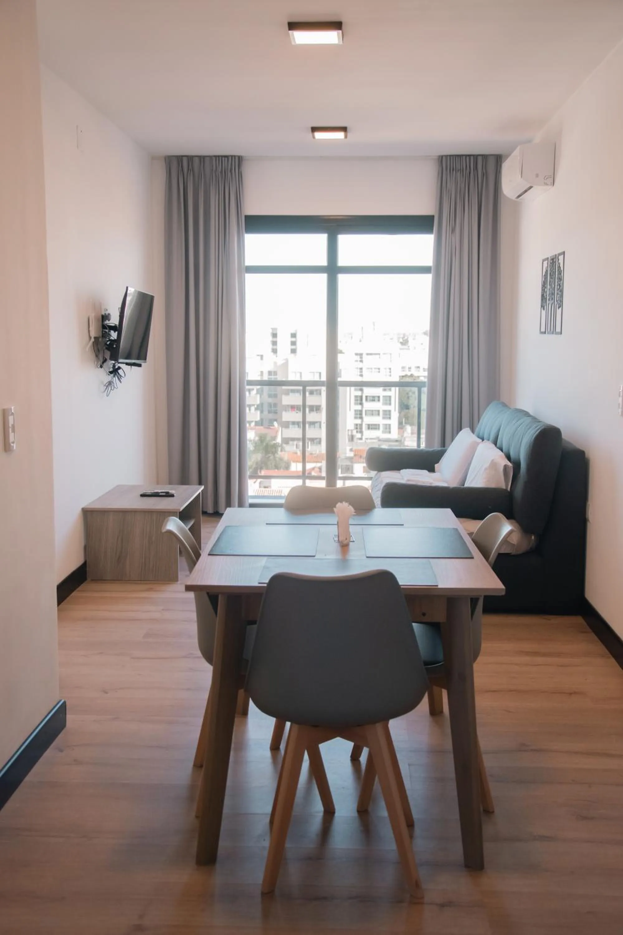 Living room in Distrito A FMA-Coliving