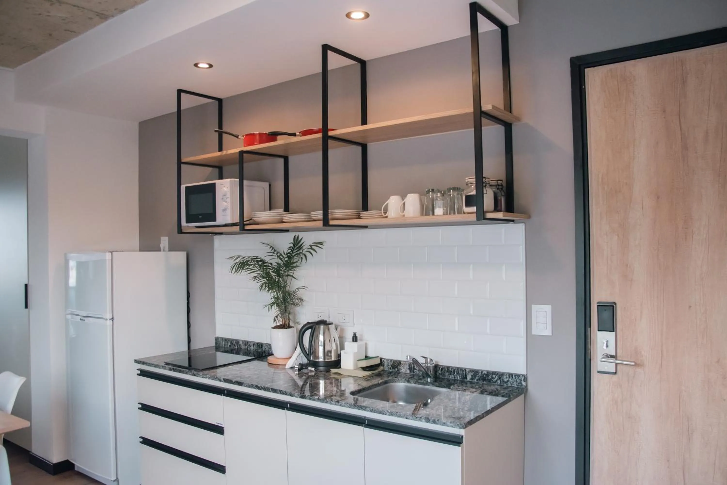 Kitchen or kitchenette in Distrito A FMA-Coliving