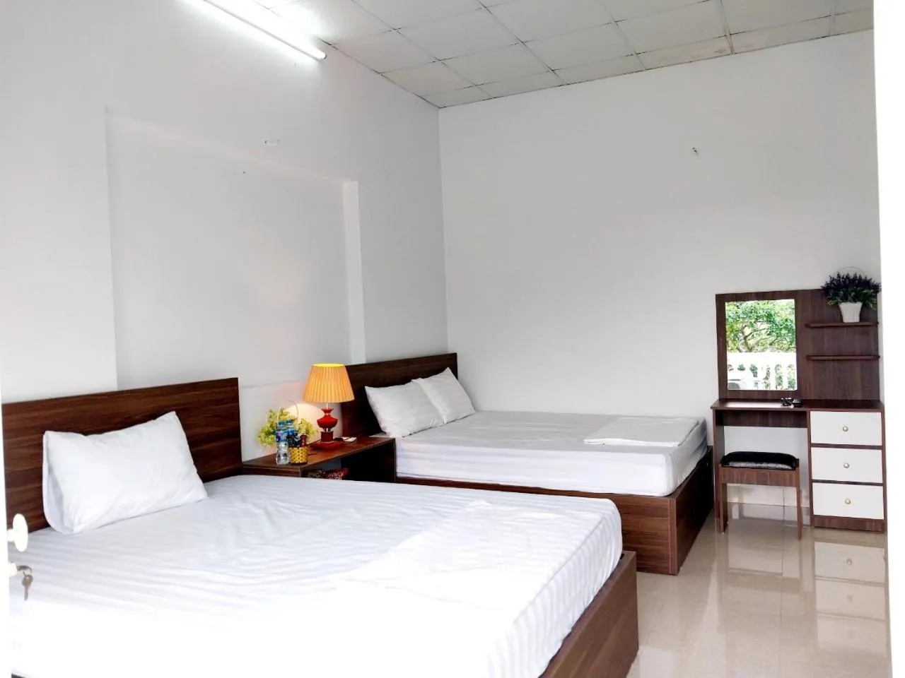 Bed in Nha Xanh Homestay