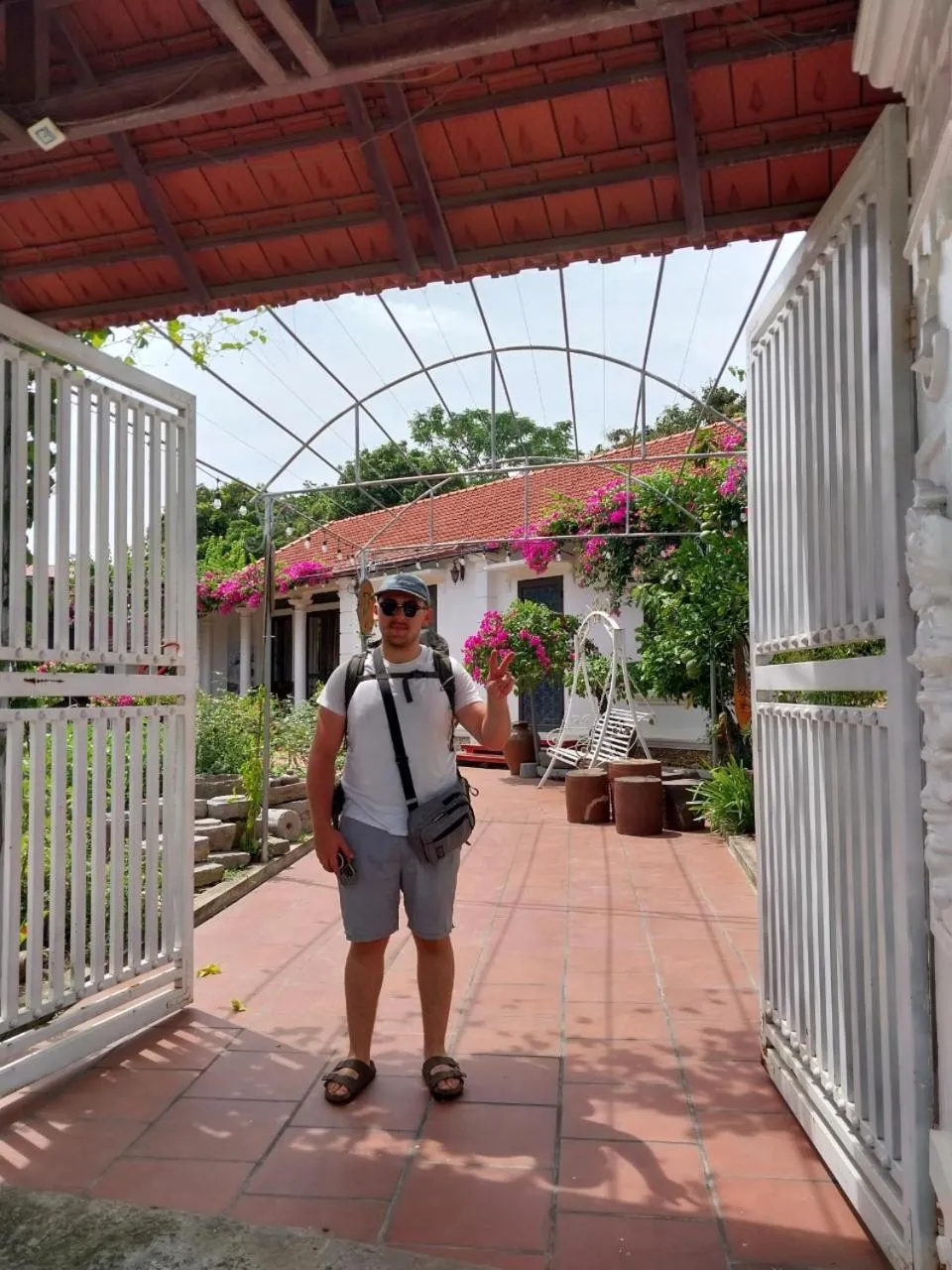 Facade/entrance in Nha Xanh Homestay